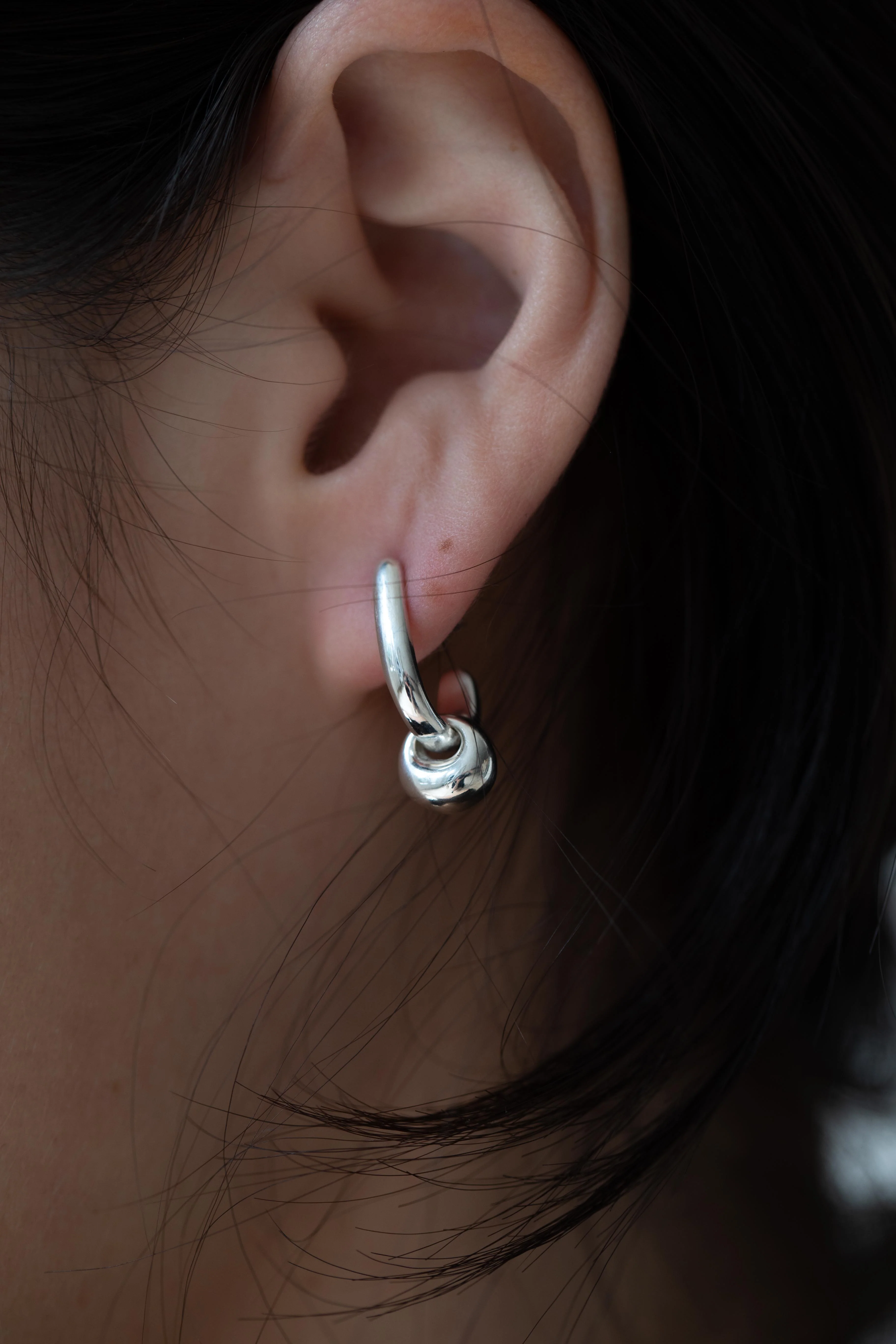 Quarry | Roda Earring in Silver - Image 4