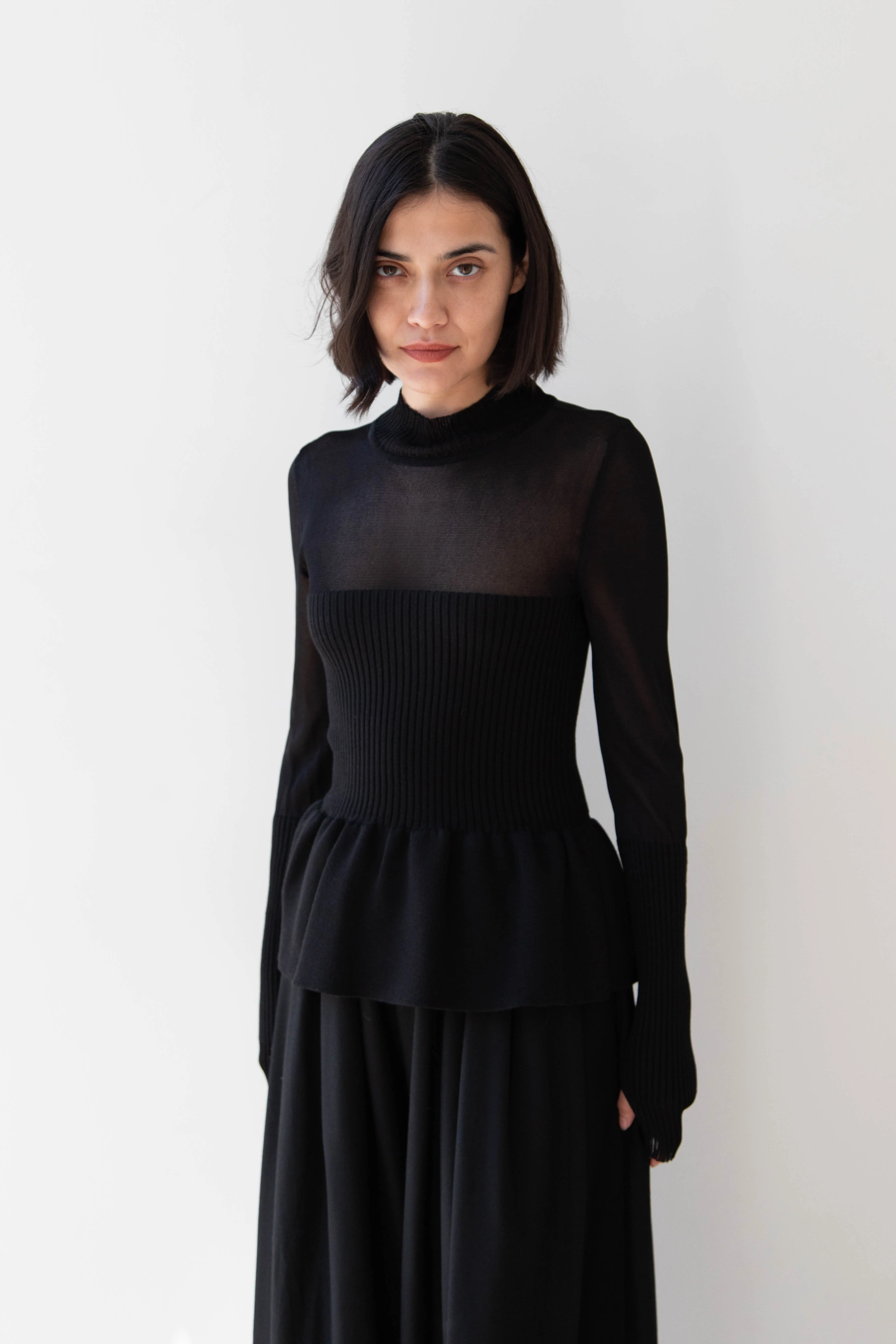 Renata Brenha | Sublime Knitted Top in Black - Image 15