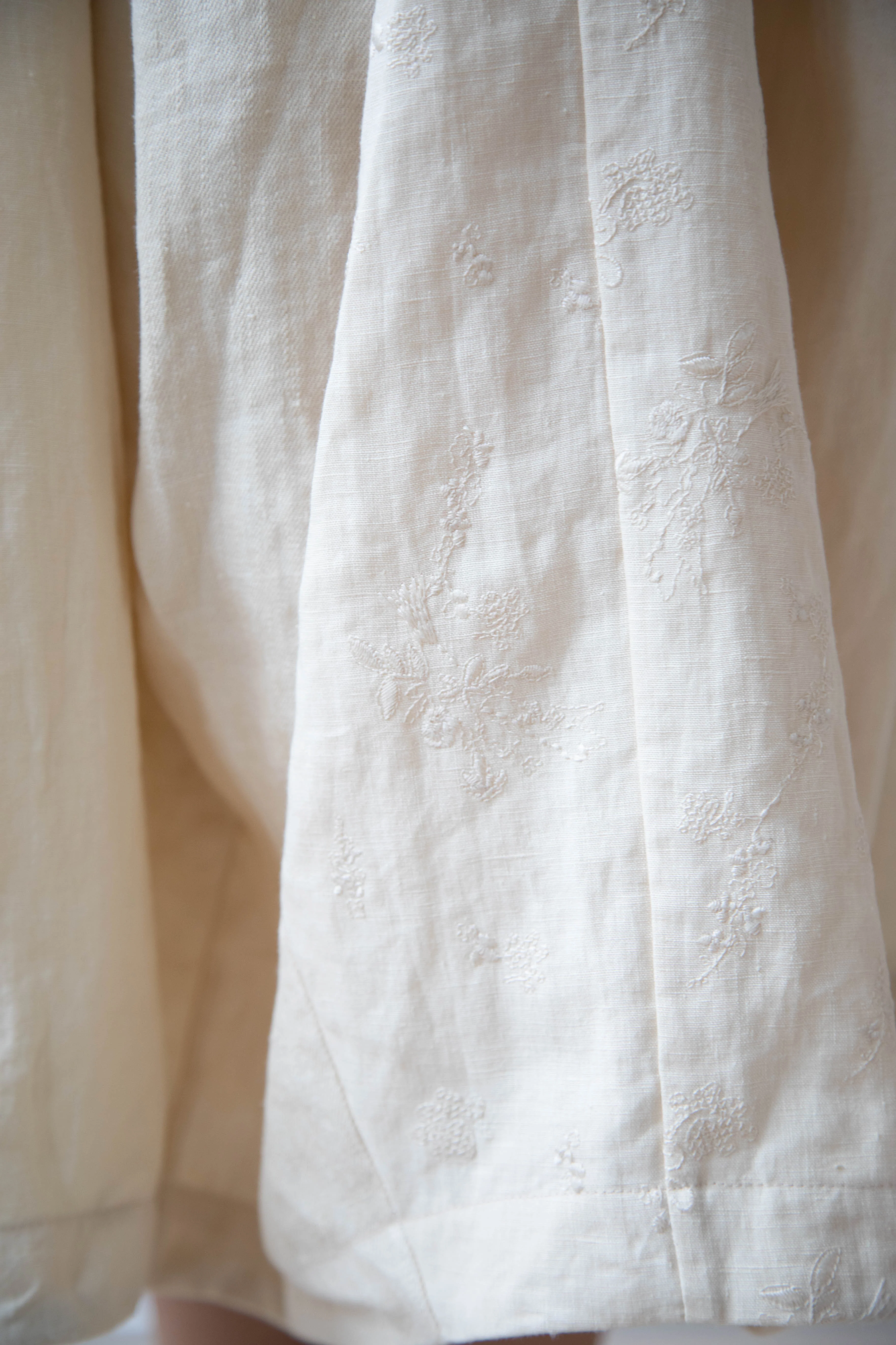 Renli Su | Hemp Dress in Beige - Image 25