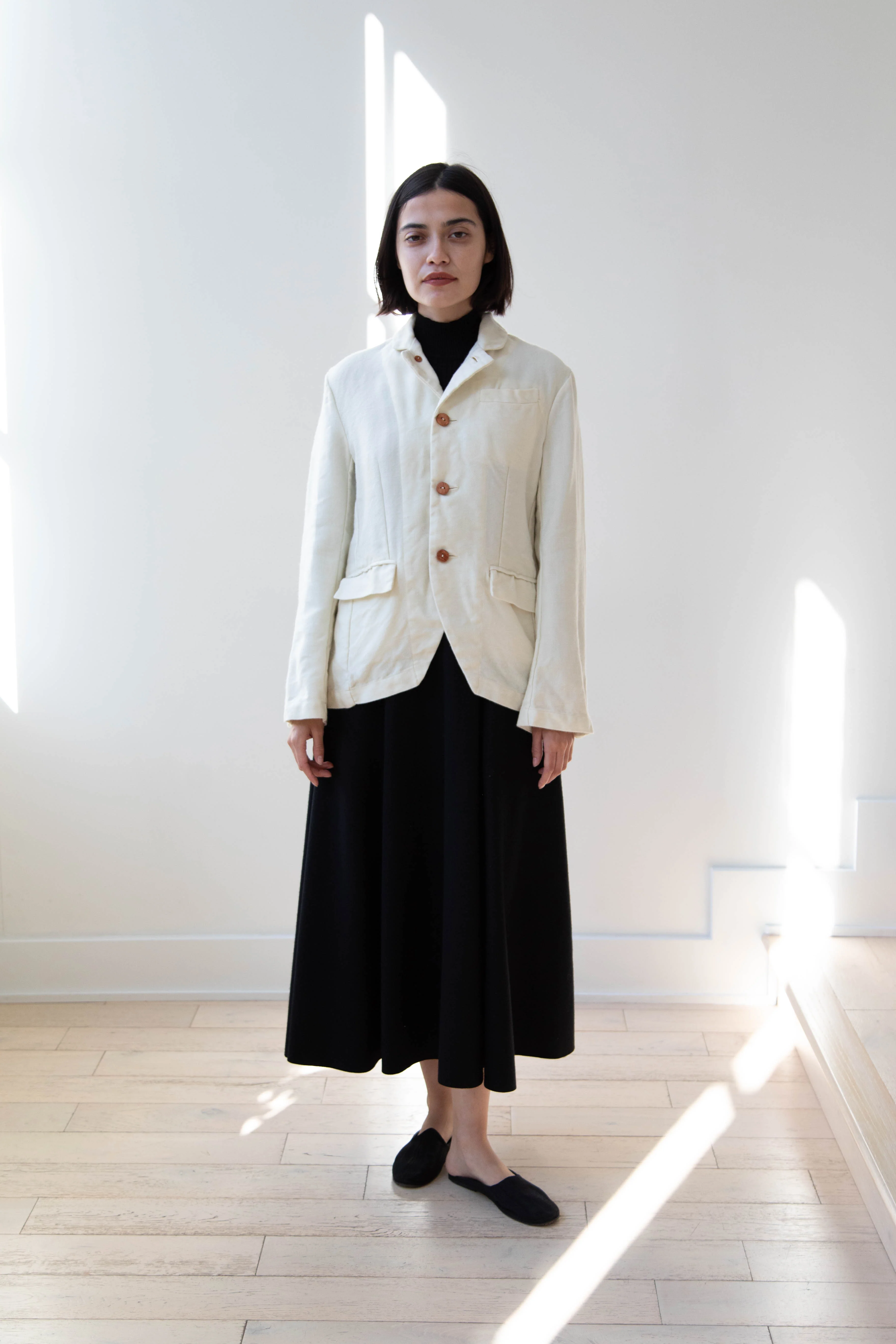Risa Nakamura | Jacket "E" in Washed Wool - Image 10