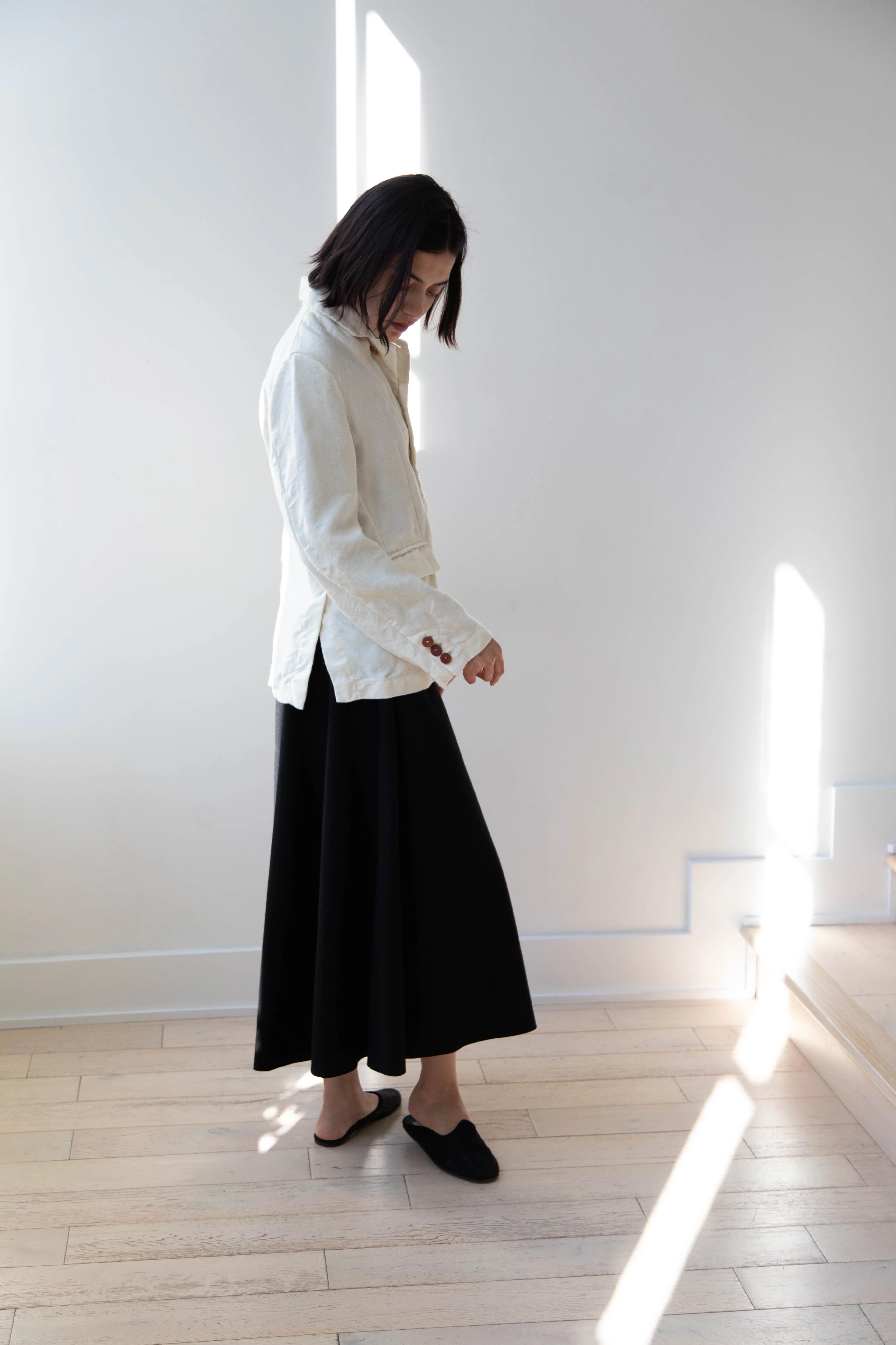 Risa Nakamura | Jacket "E" in Washed Wool - Image 12