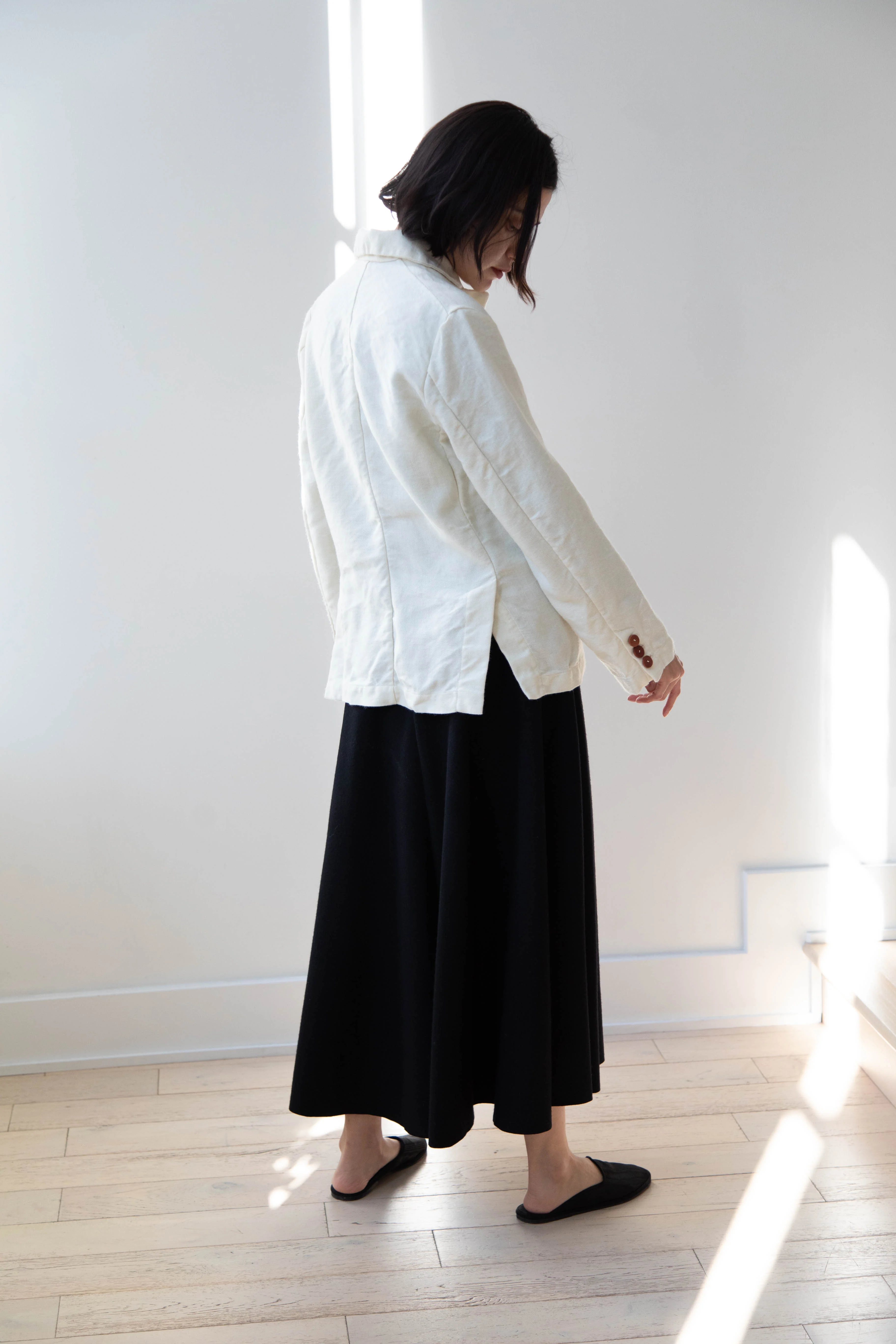 Risa Nakamura | Jacket "E" in Washed Wool - Image 13