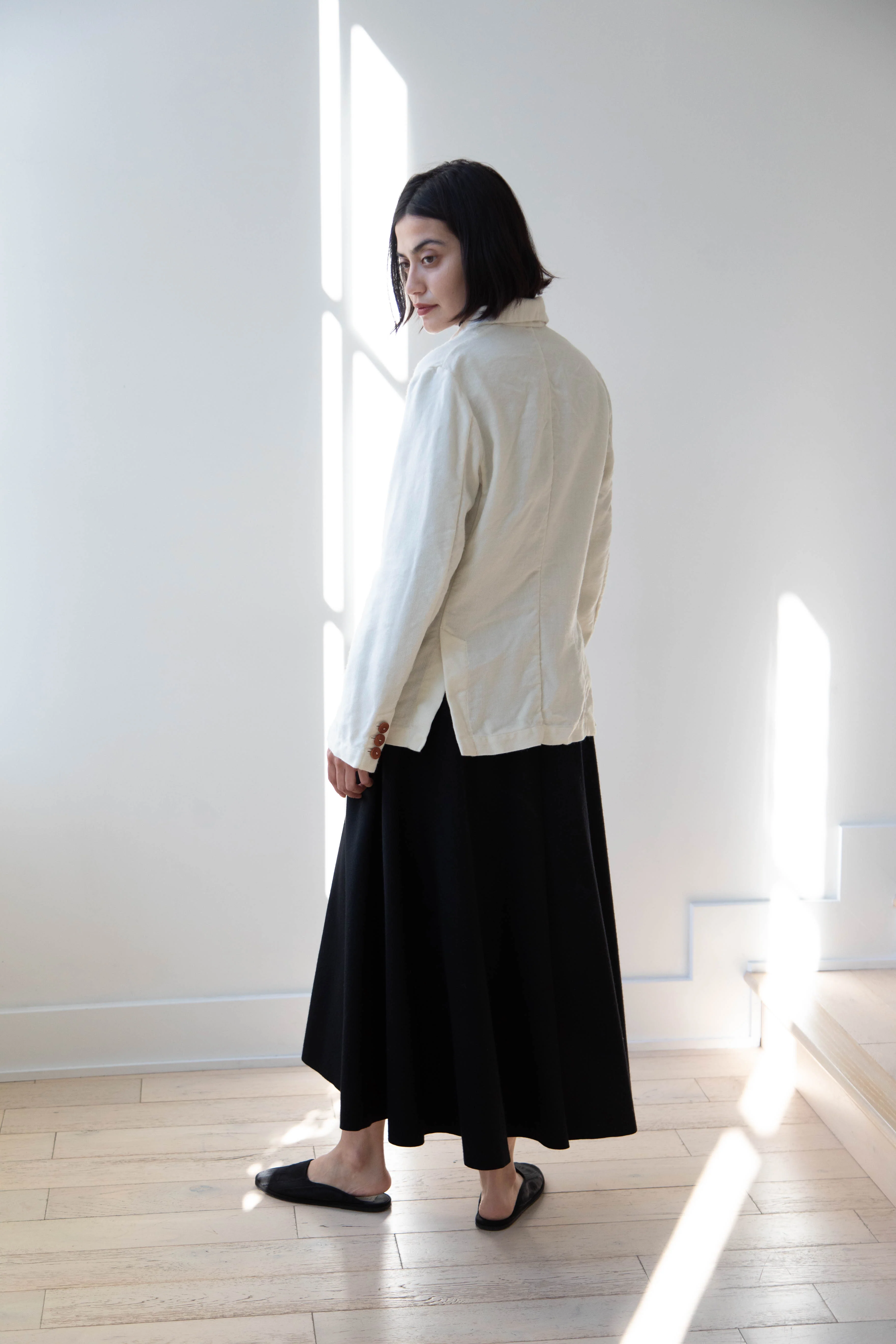 Risa Nakamura | Jacket "E" in Washed Wool - Image 14