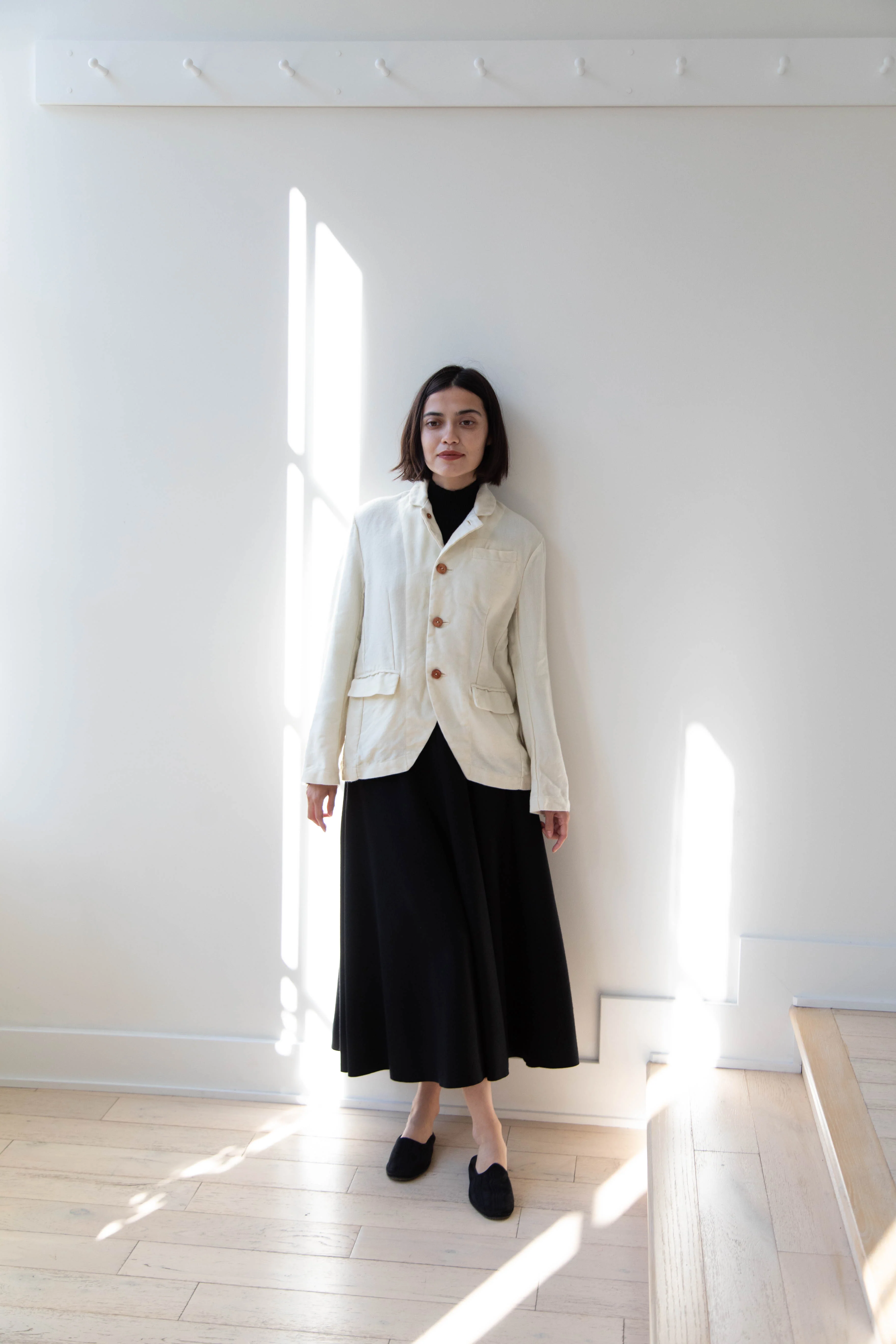 Risa Nakamura | Jacket "E" in Washed Wool - Image 16