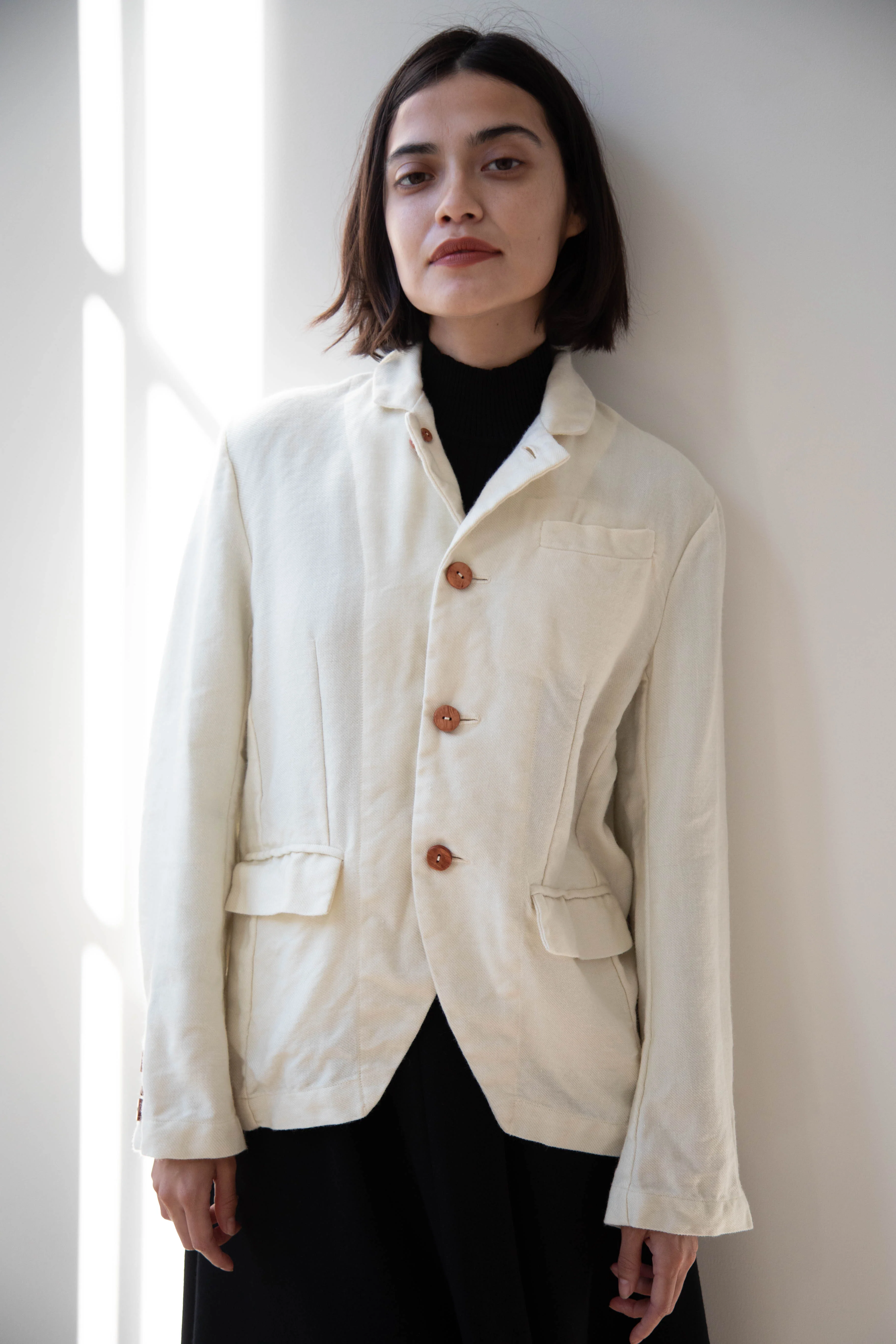 Risa Nakamura | Jacket "E" in Washed Wool - Image 17