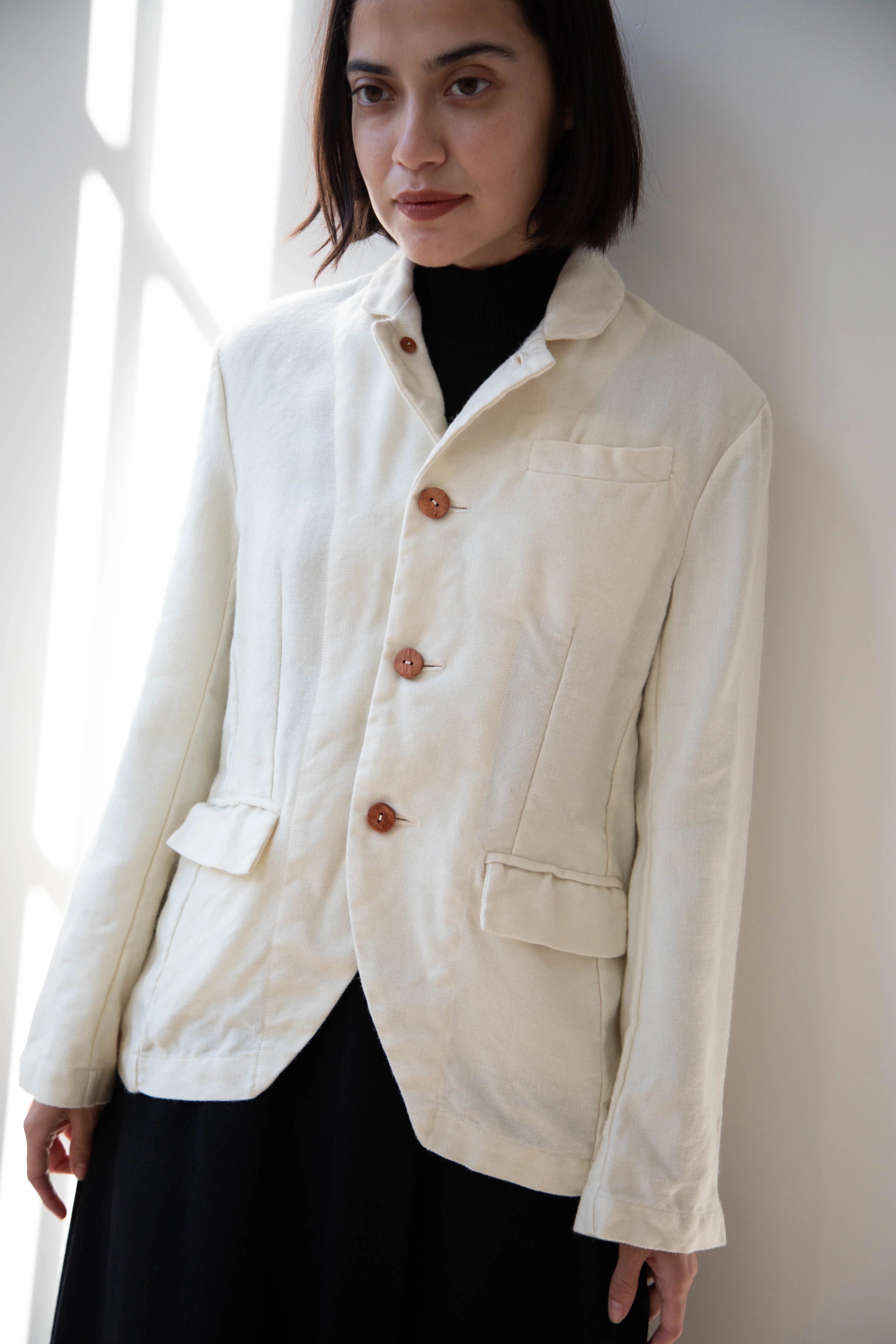 Risa Nakamura | Jacket "E" in Washed Wool - Image 18
