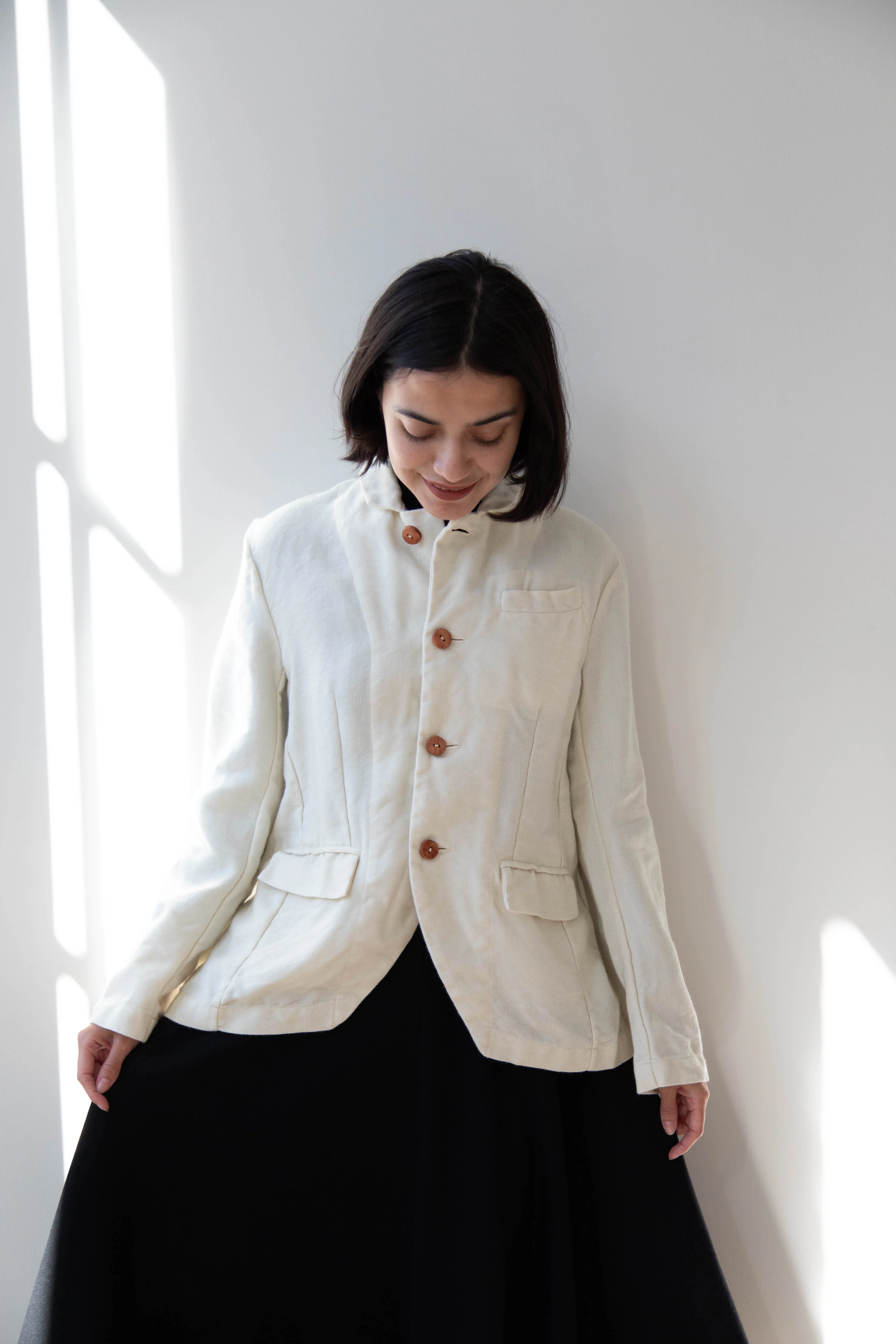 Risa Nakamura | Jacket "E" in Washed Wool - Image 2