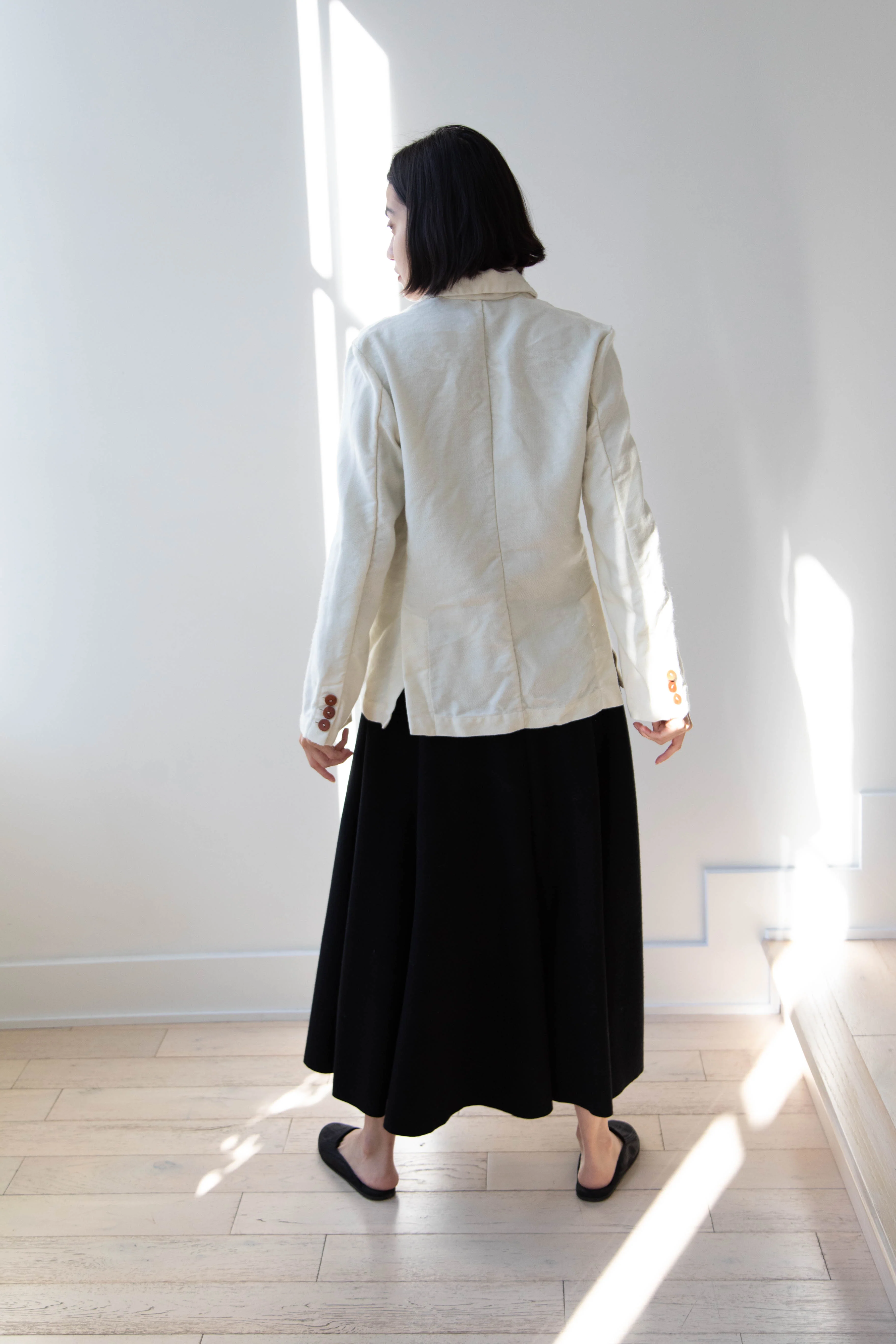 Risa Nakamura | Jacket "E" in Washed Wool - Image 22