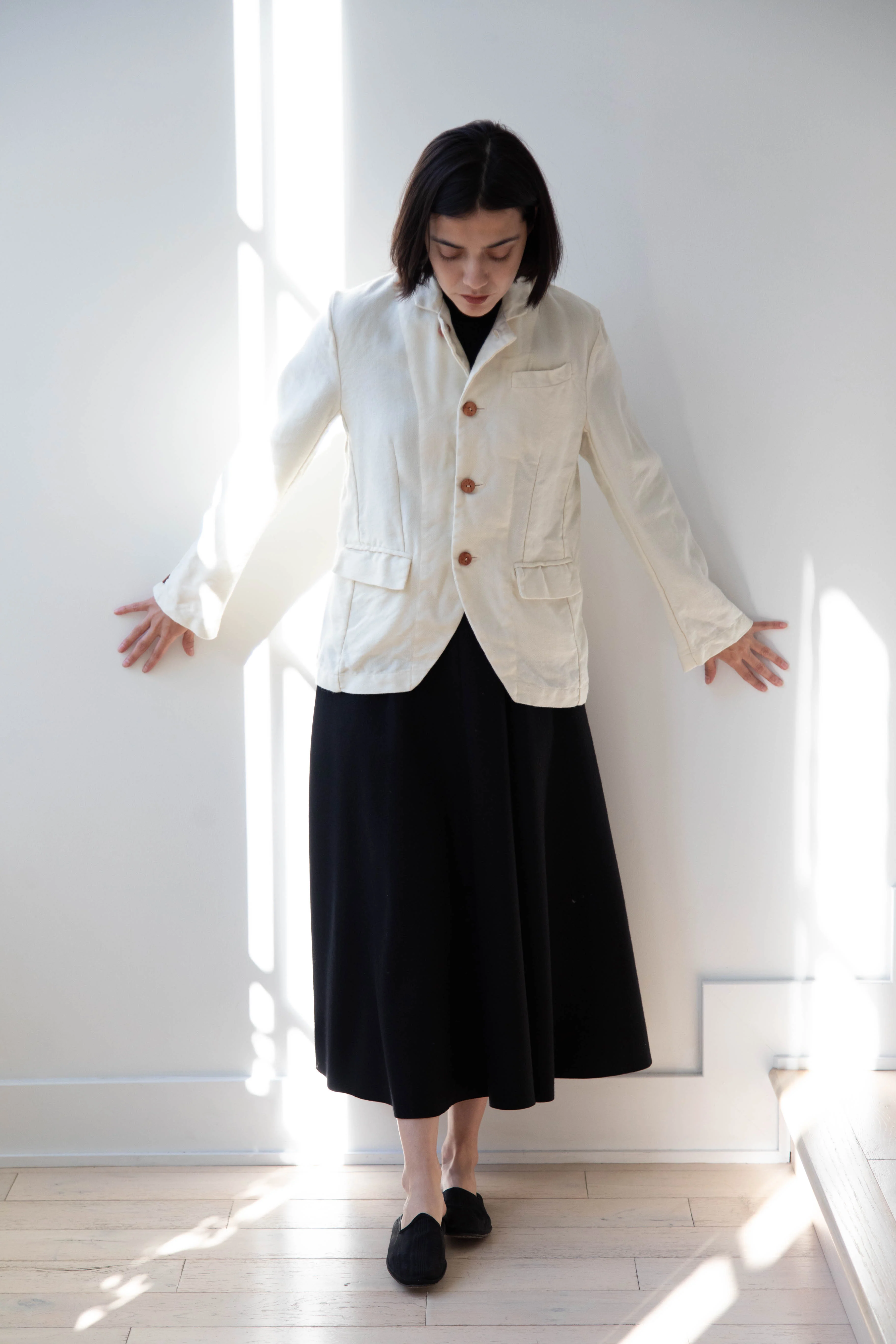 Risa Nakamura | Jacket "E" in Washed Wool - Image 23