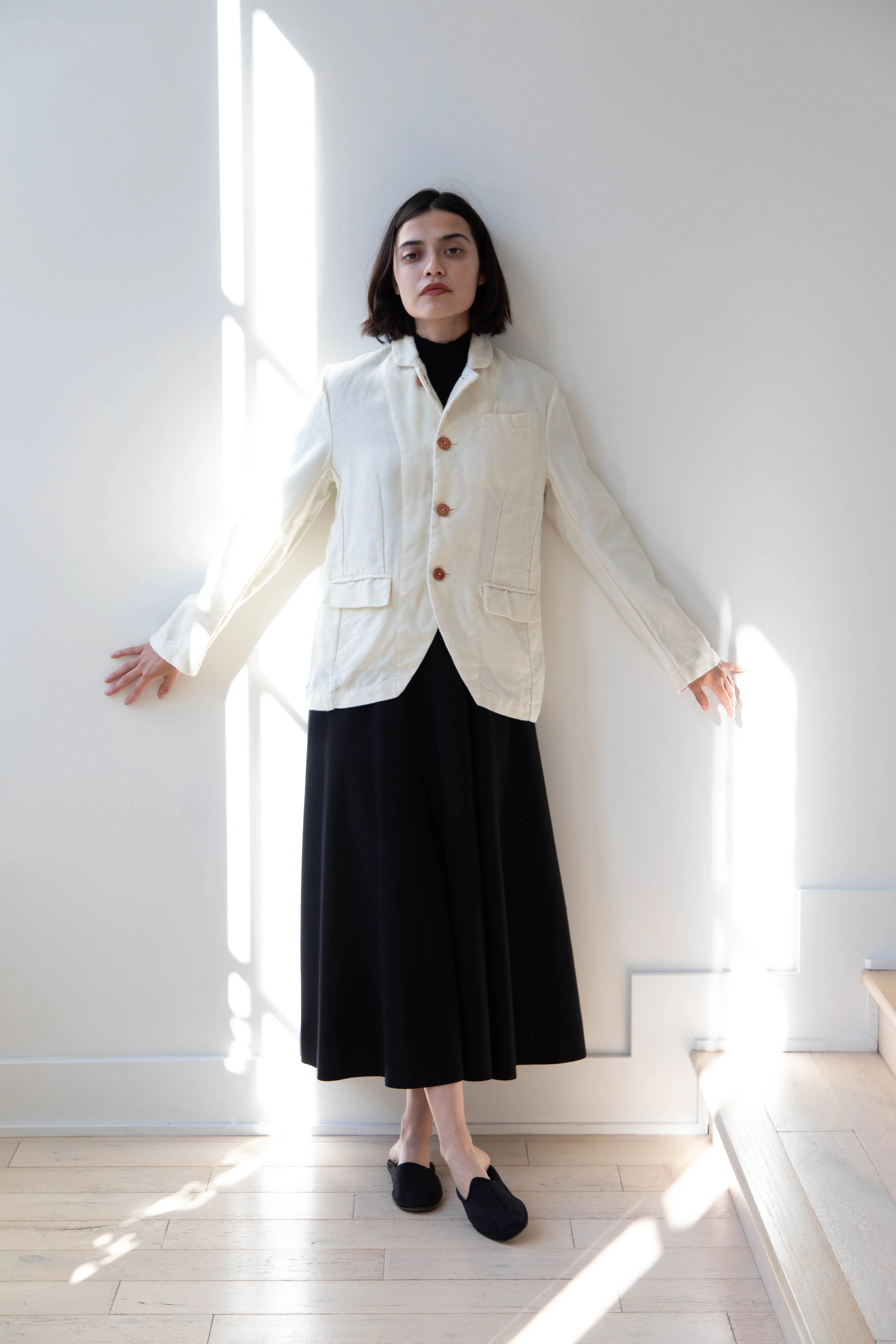 Risa Nakamura | Jacket "E" in Washed Wool - Image 24
