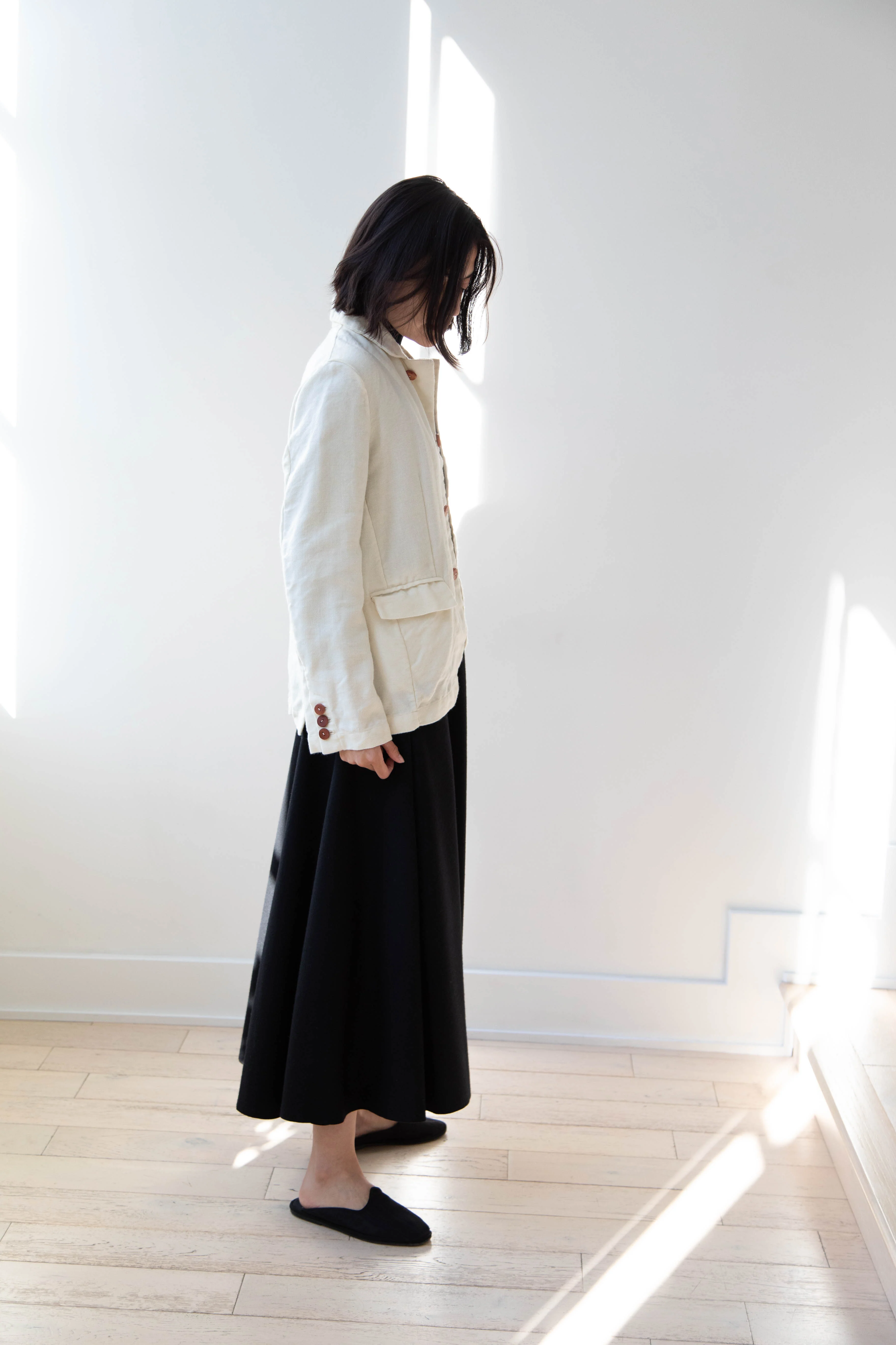 Risa Nakamura | Jacket "E" in Washed Wool - Image 29