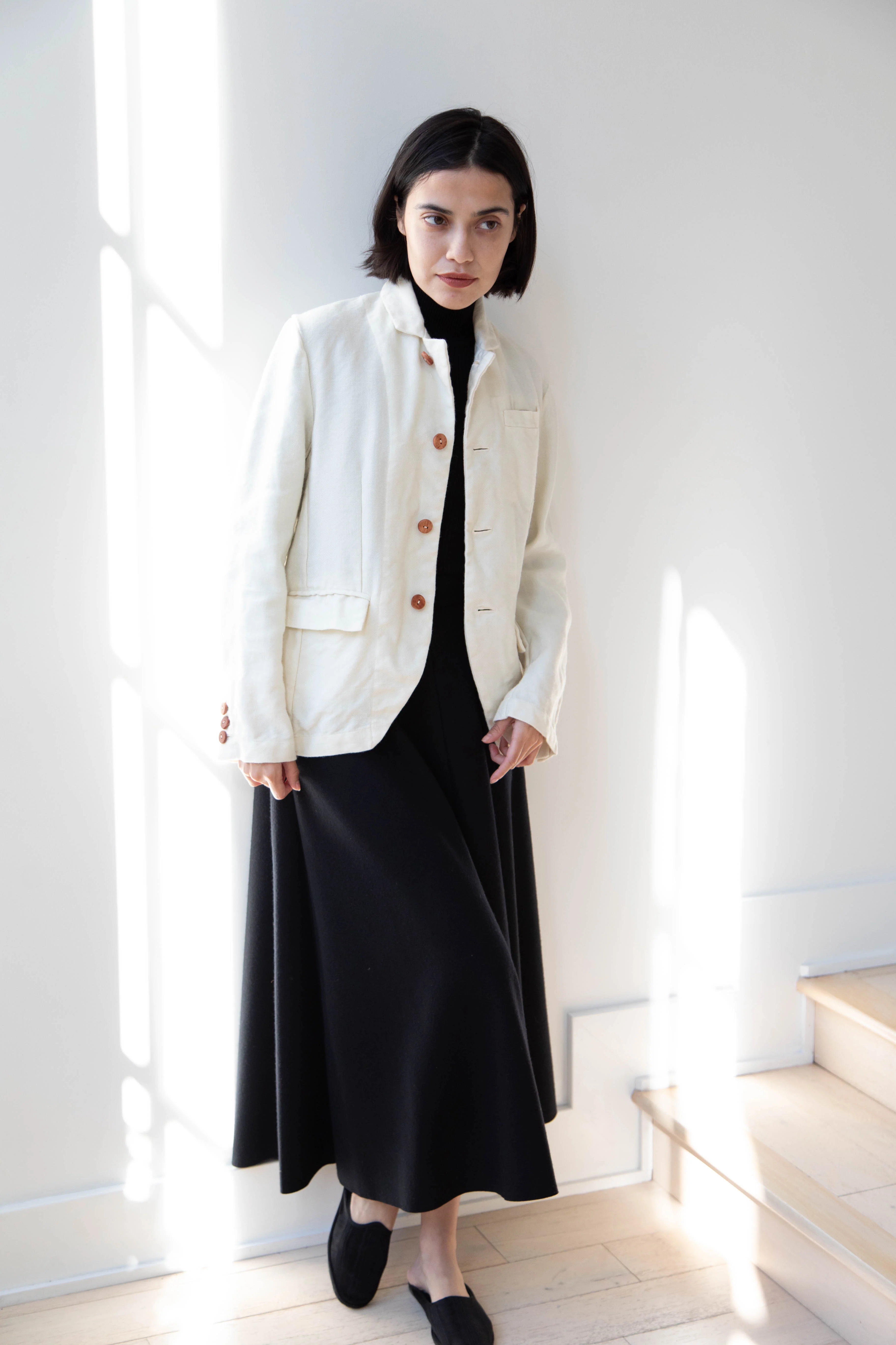 Risa Nakamura | Jacket "E" in Washed Wool - Image 31