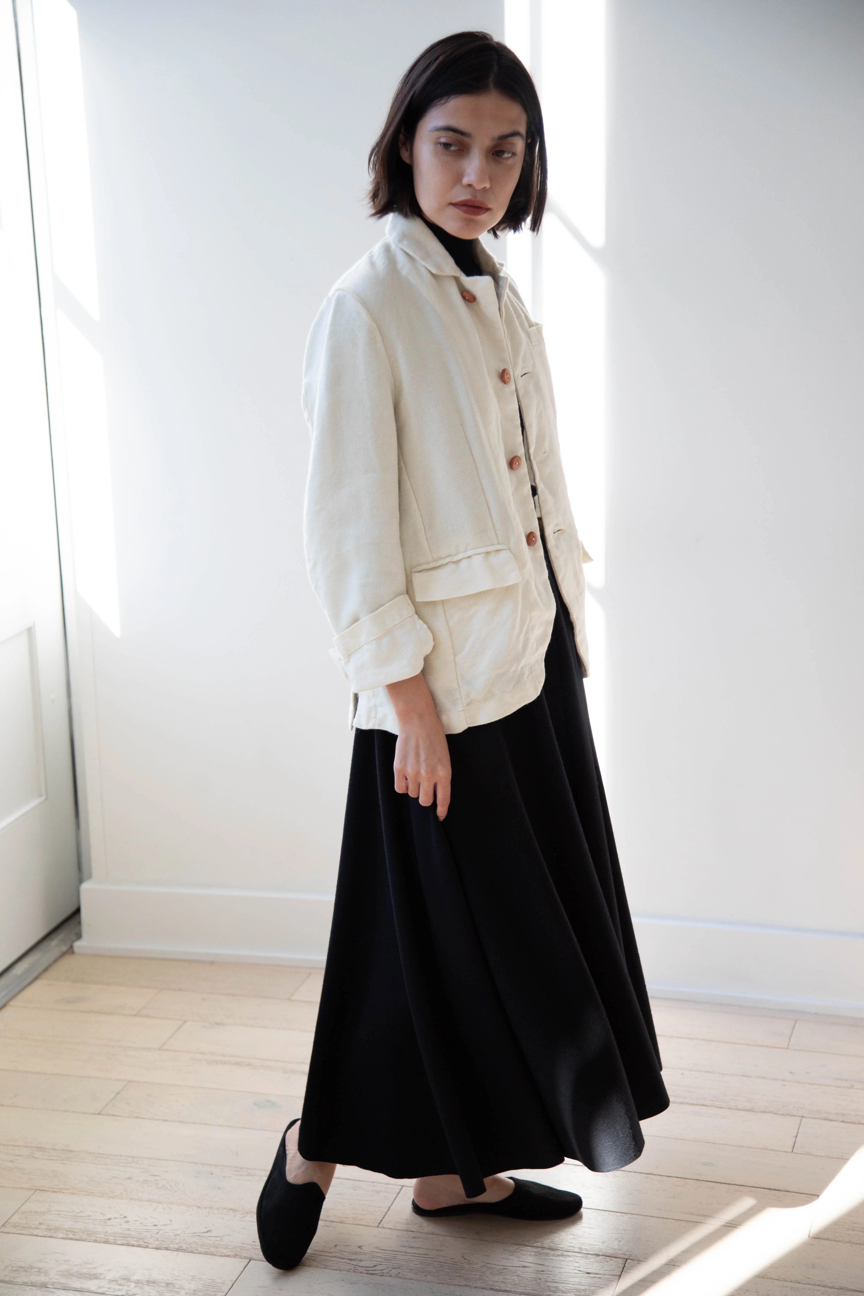 Risa Nakamura | Jacket "E" in Washed Wool - Image 34