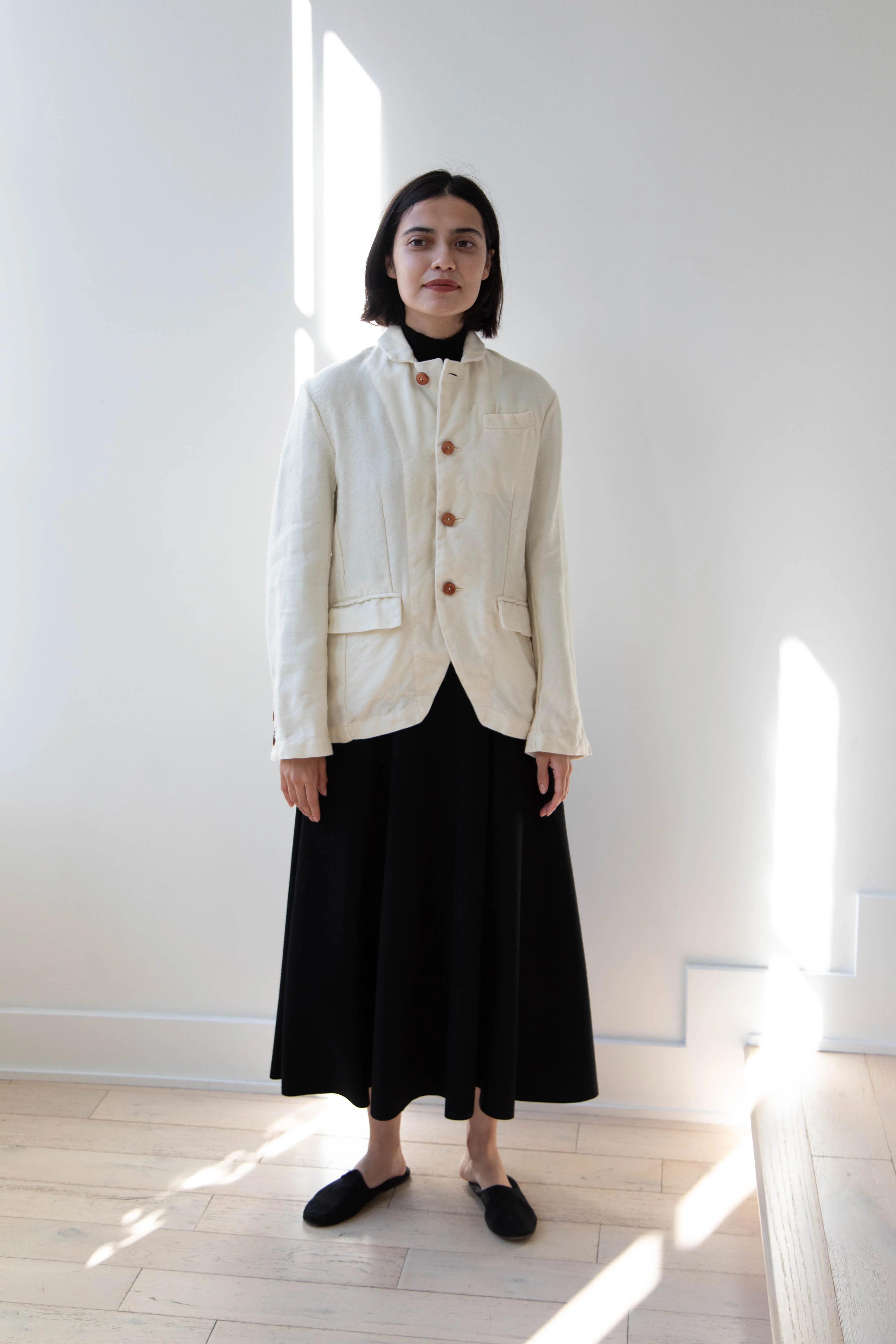 Risa Nakamura | Jacket "E" in Washed Wool - Image 6