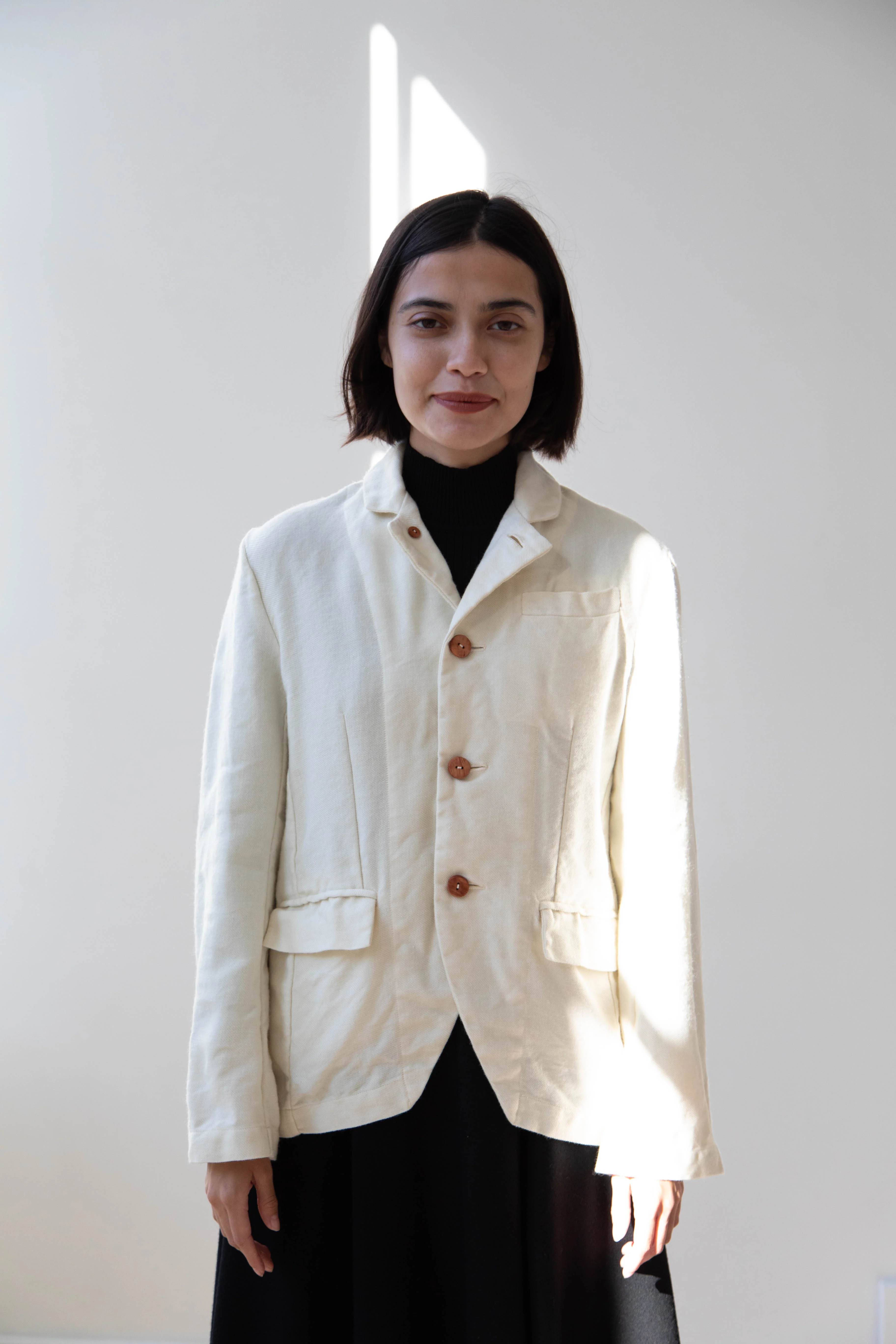 Risa Nakamura | Jacket "E" in Washed Wool - Image 9