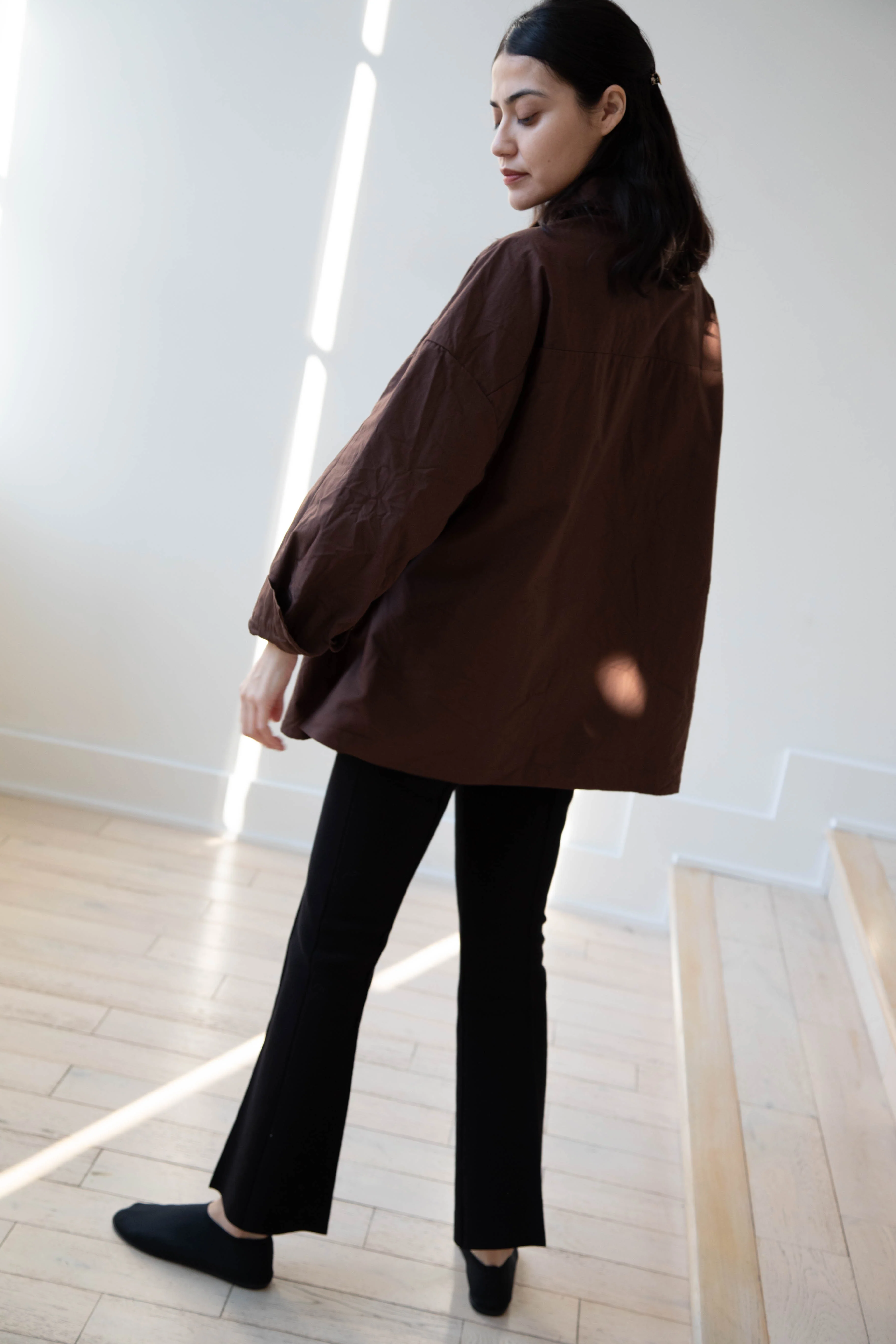 Risa Nakamura | Shirt B in Chestnut Brown - Image 33