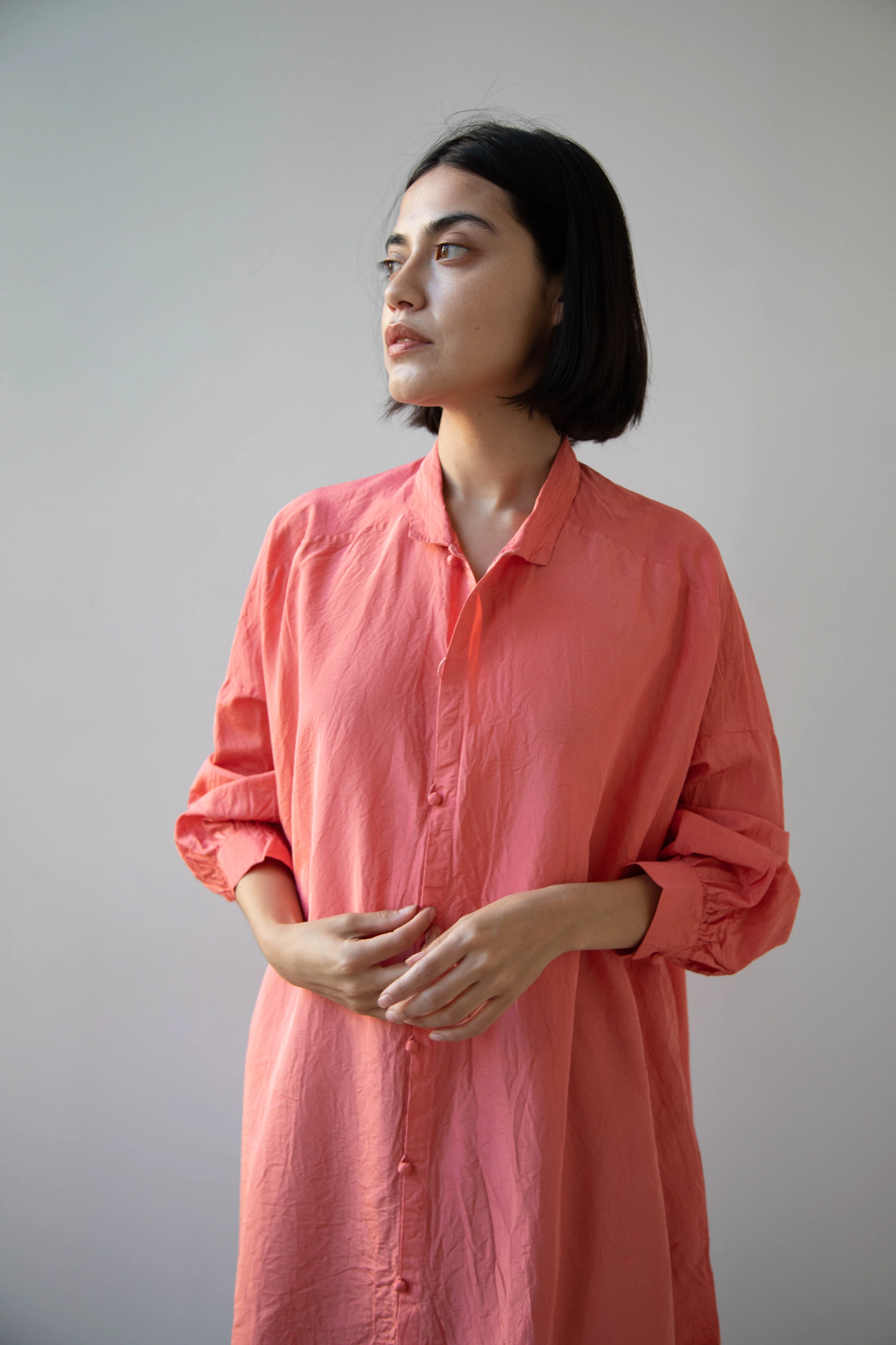 Risa Nakamura | Shirt "L" in Washed Silk - Image 19