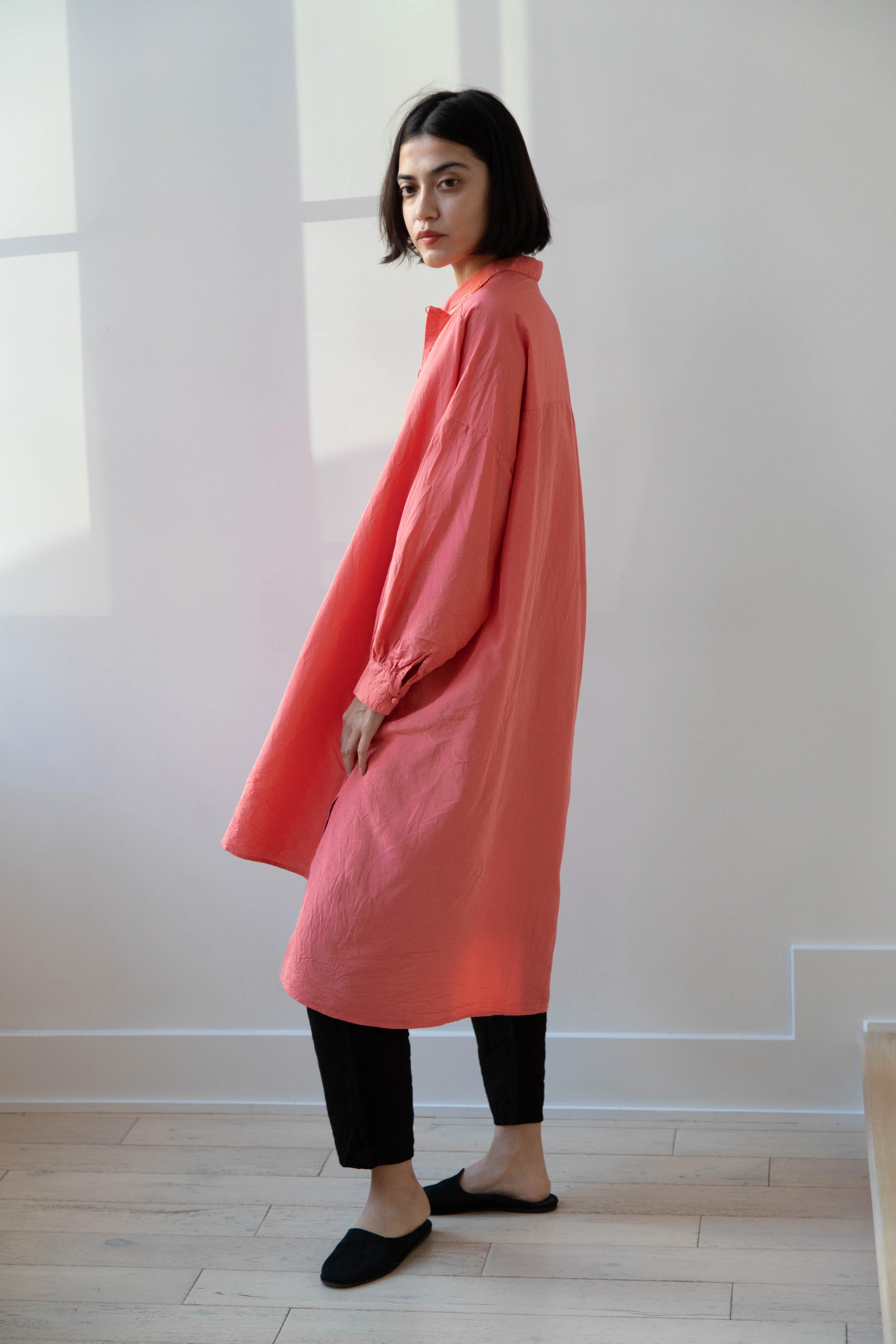 Risa Nakamura | Shirt "L" in Washed Silk - Image 2