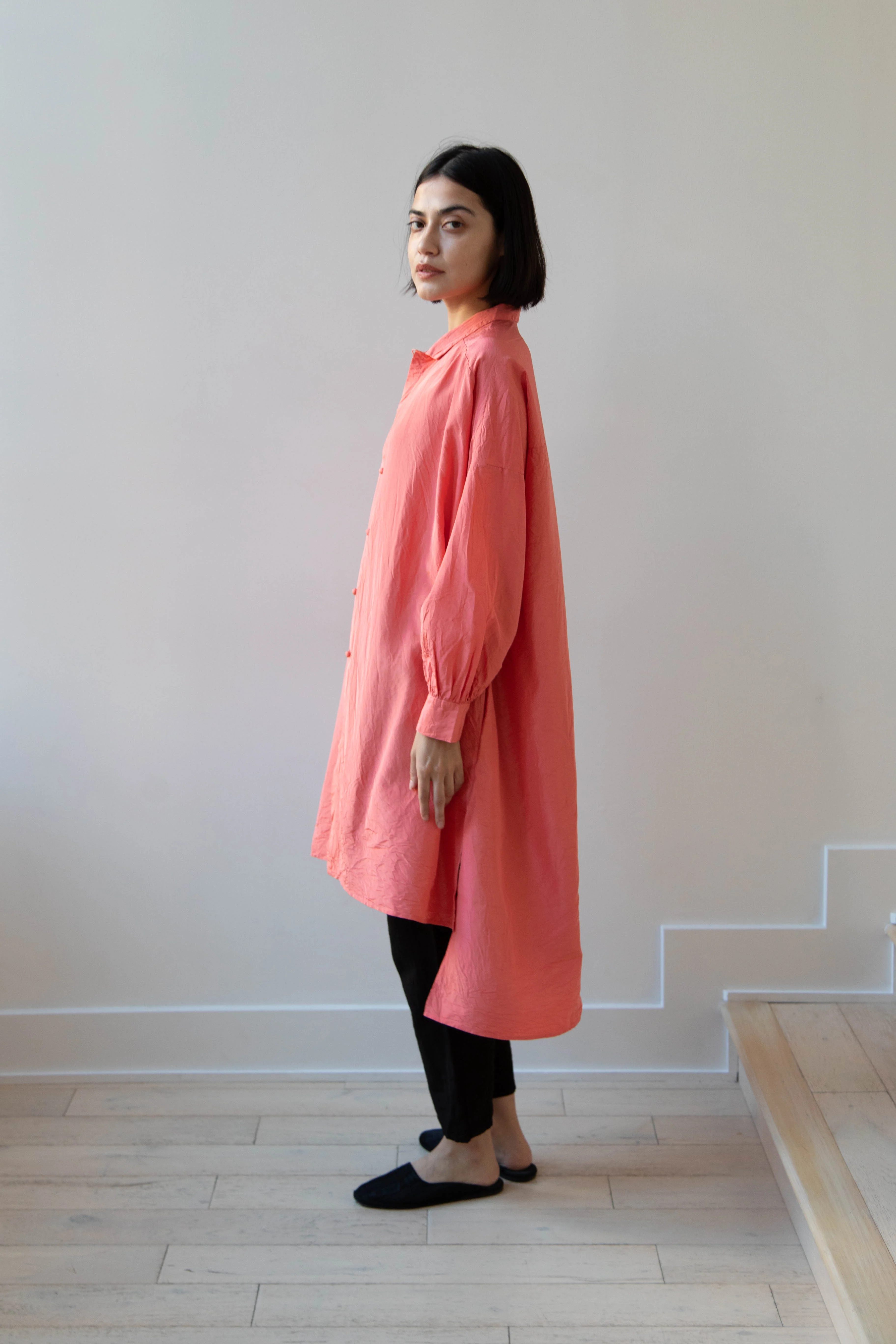 Risa Nakamura | Shirt "L" in Washed Silk - Image 25