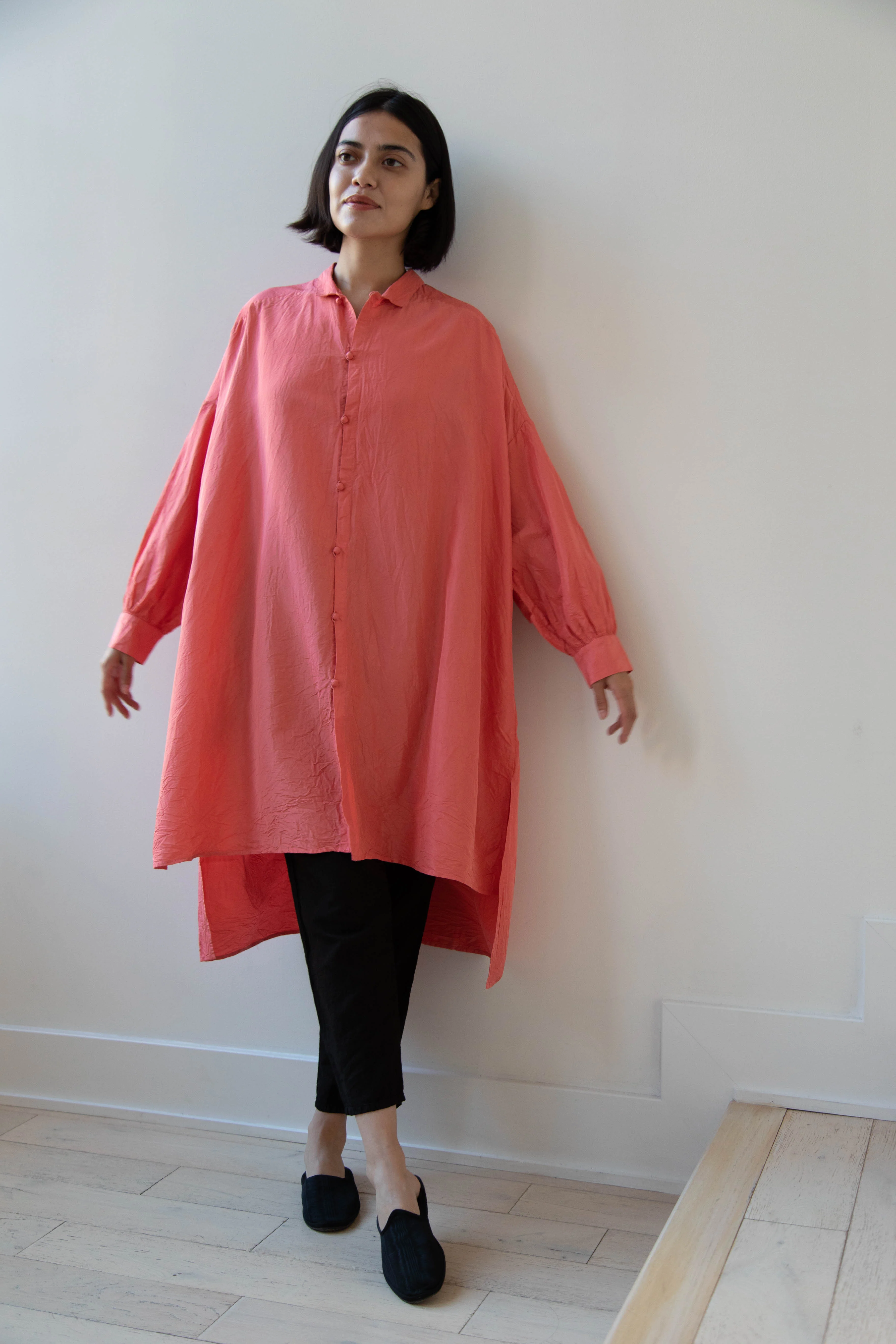 Risa Nakamura | Shirt "L" in Washed Silk - Image 30