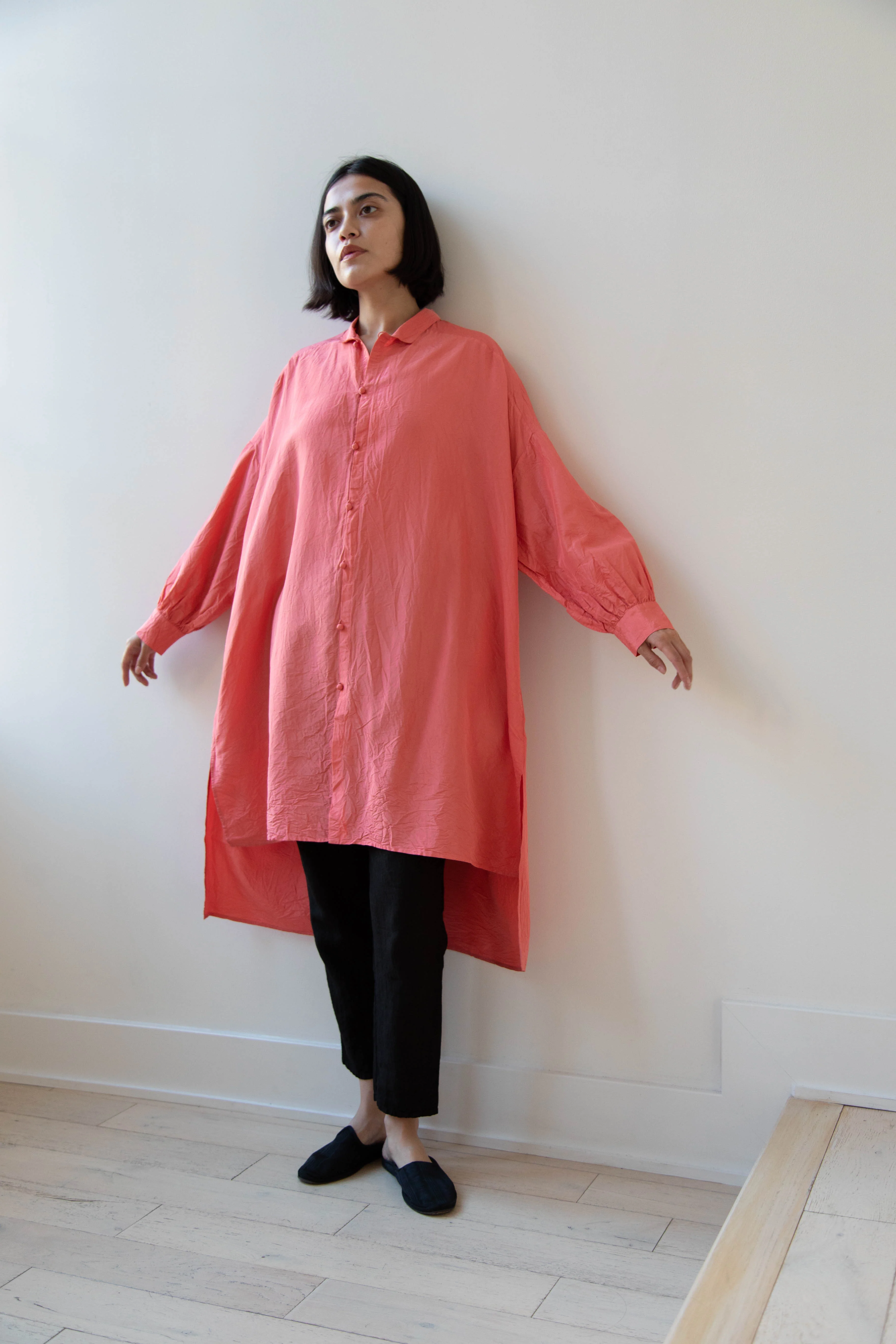Risa Nakamura | Shirt "L" in Washed Silk - Image 32