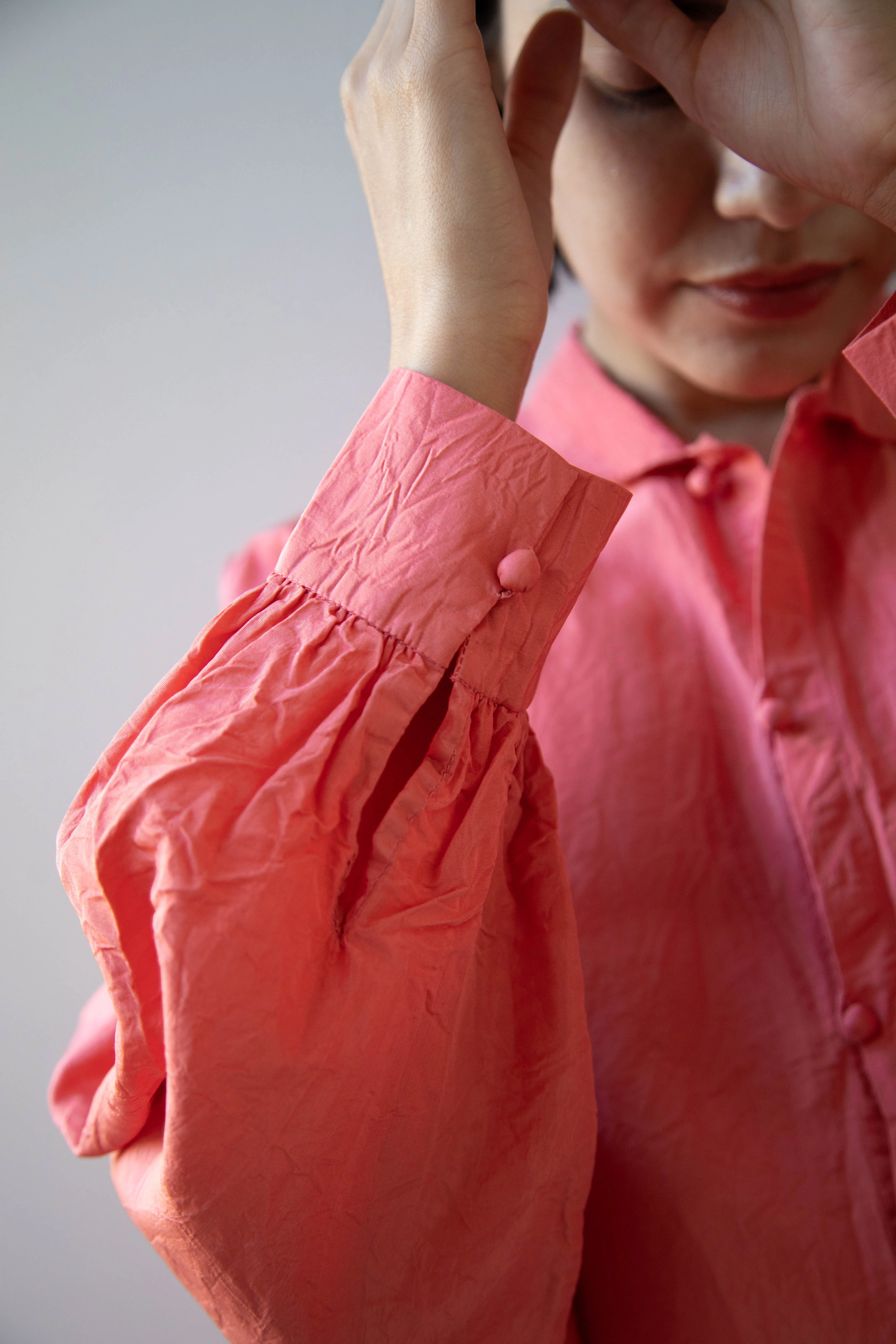 Risa Nakamura | Shirt "L" in Washed Silk - Image 35
