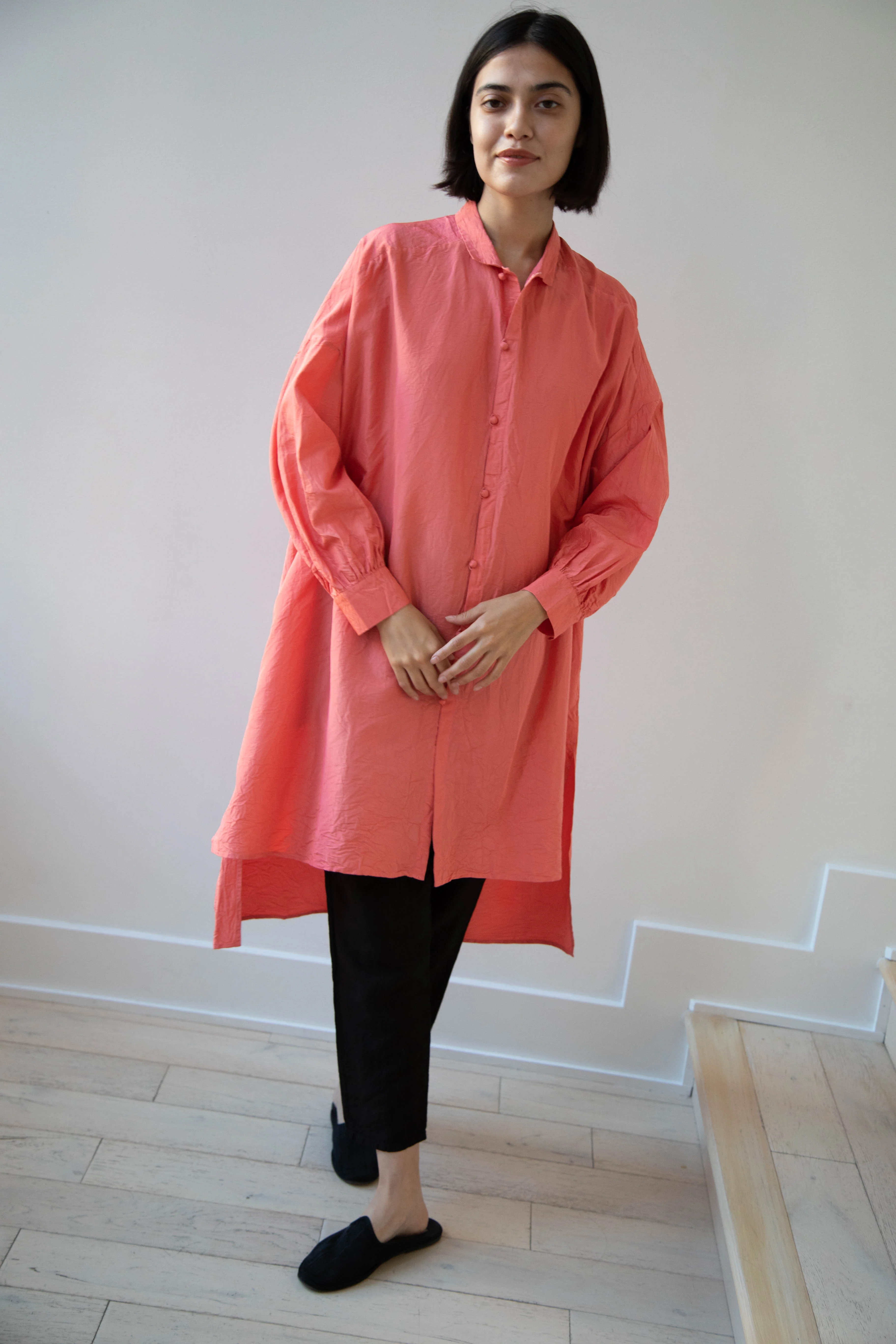 Risa Nakamura | Shirt "L" in Washed Silk - Image 36