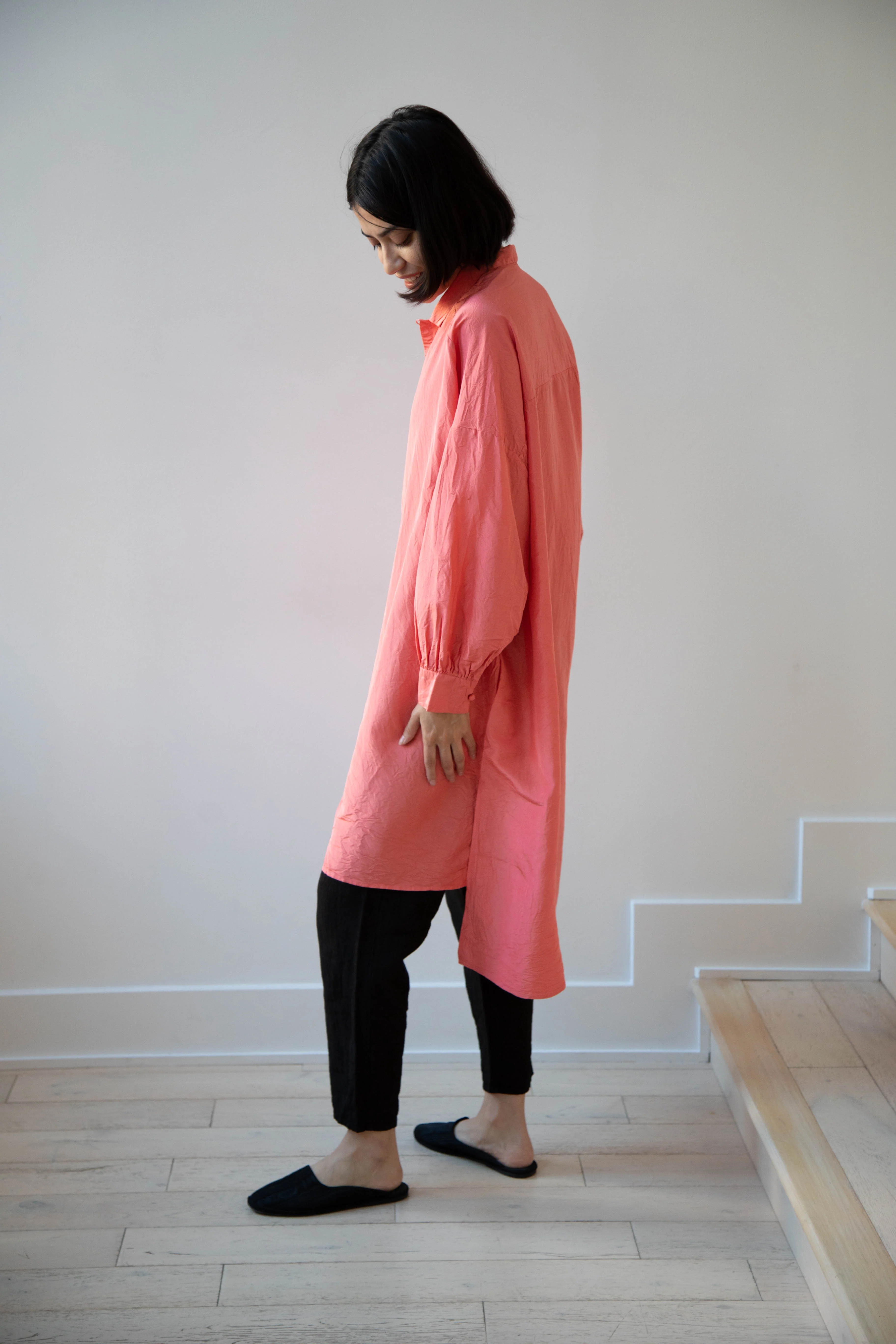 Risa Nakamura | Shirt "L" in Washed Silk - Image 38