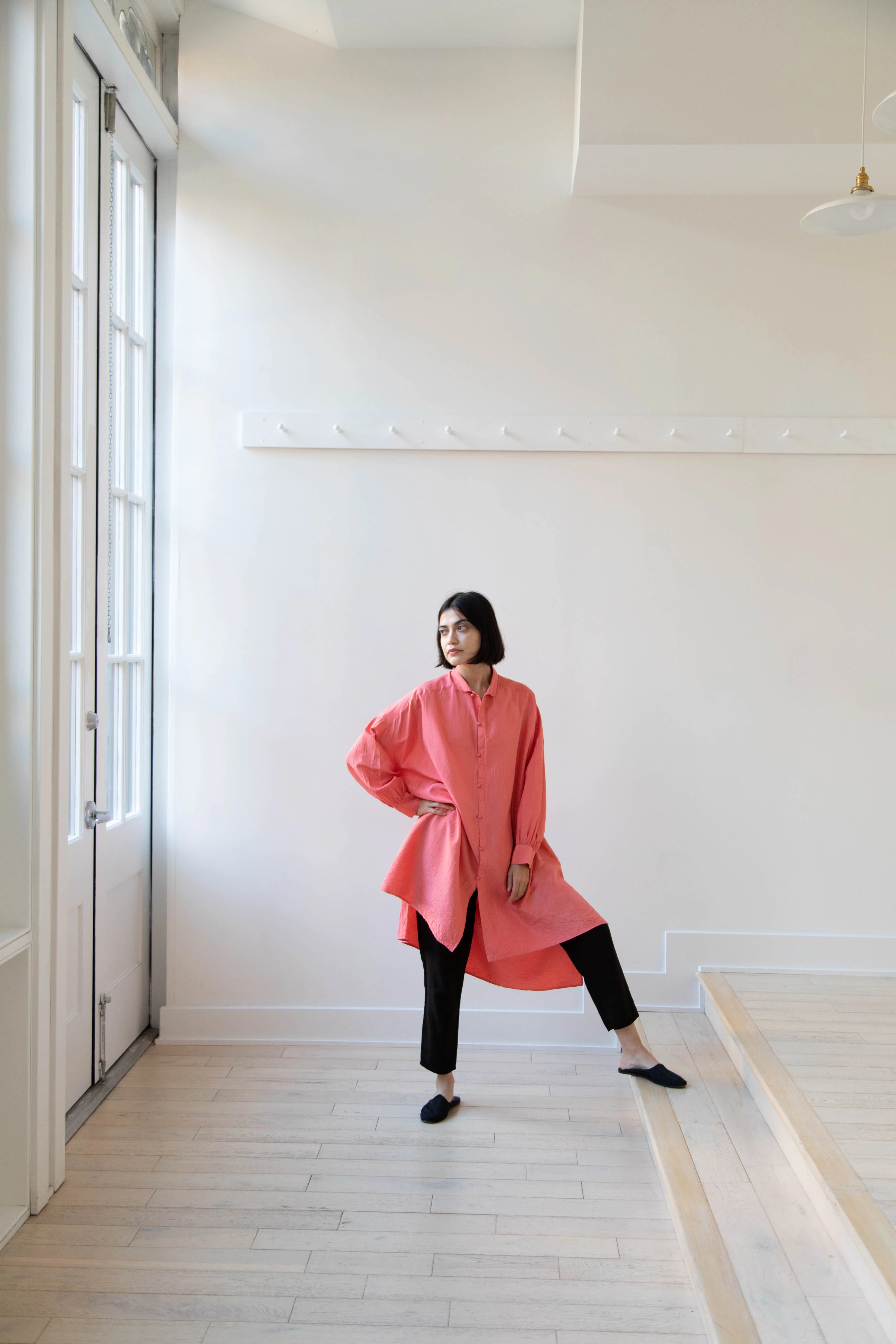 Risa Nakamura | Shirt "L" in Washed Silk - Image 40