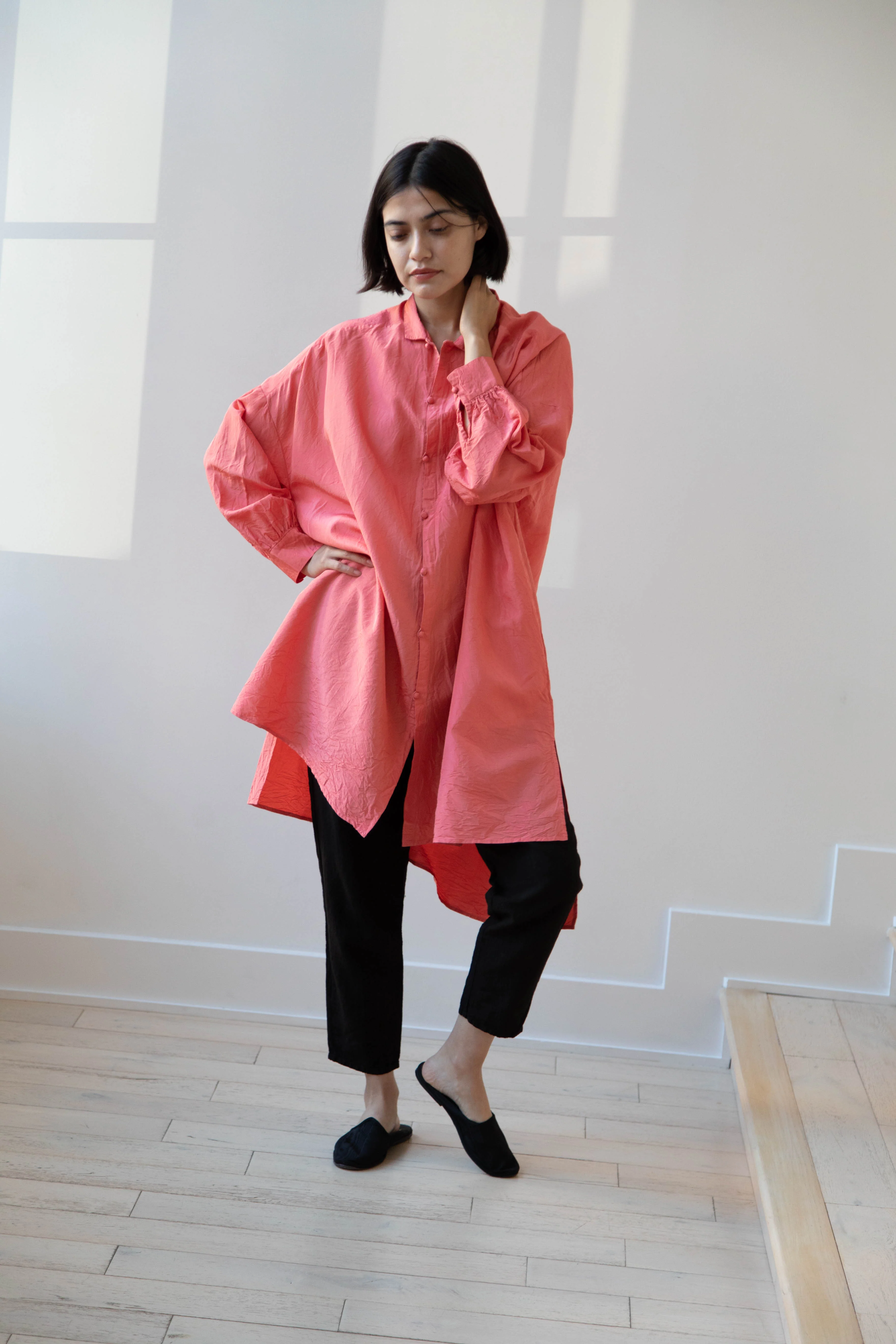 Risa Nakamura | Shirt "L" in Washed Silk - Image 41