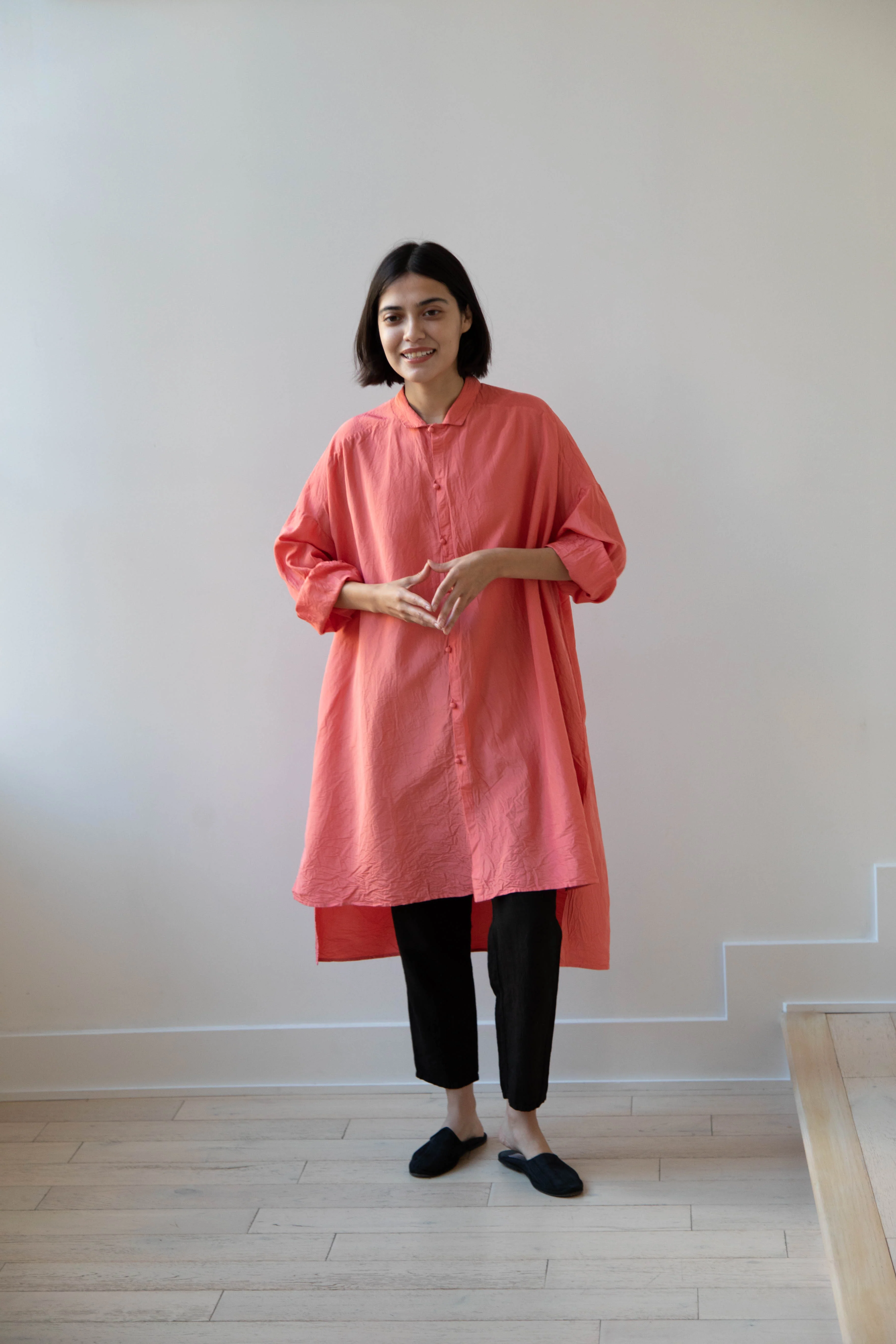 Risa Nakamura | Shirt "L" in Washed Silk - Image 46