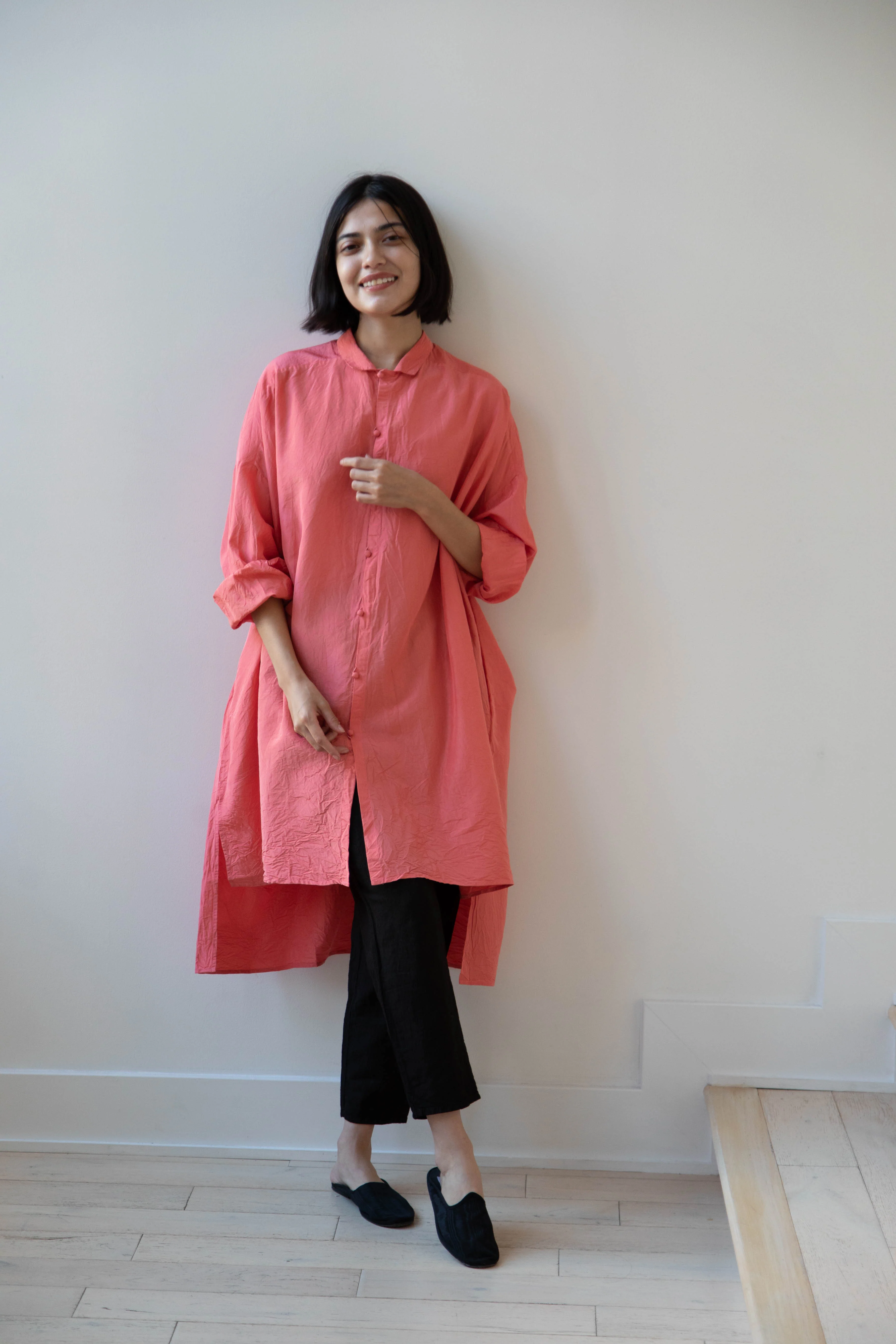 Risa Nakamura | Shirt "L" in Washed Silk - Image 48
