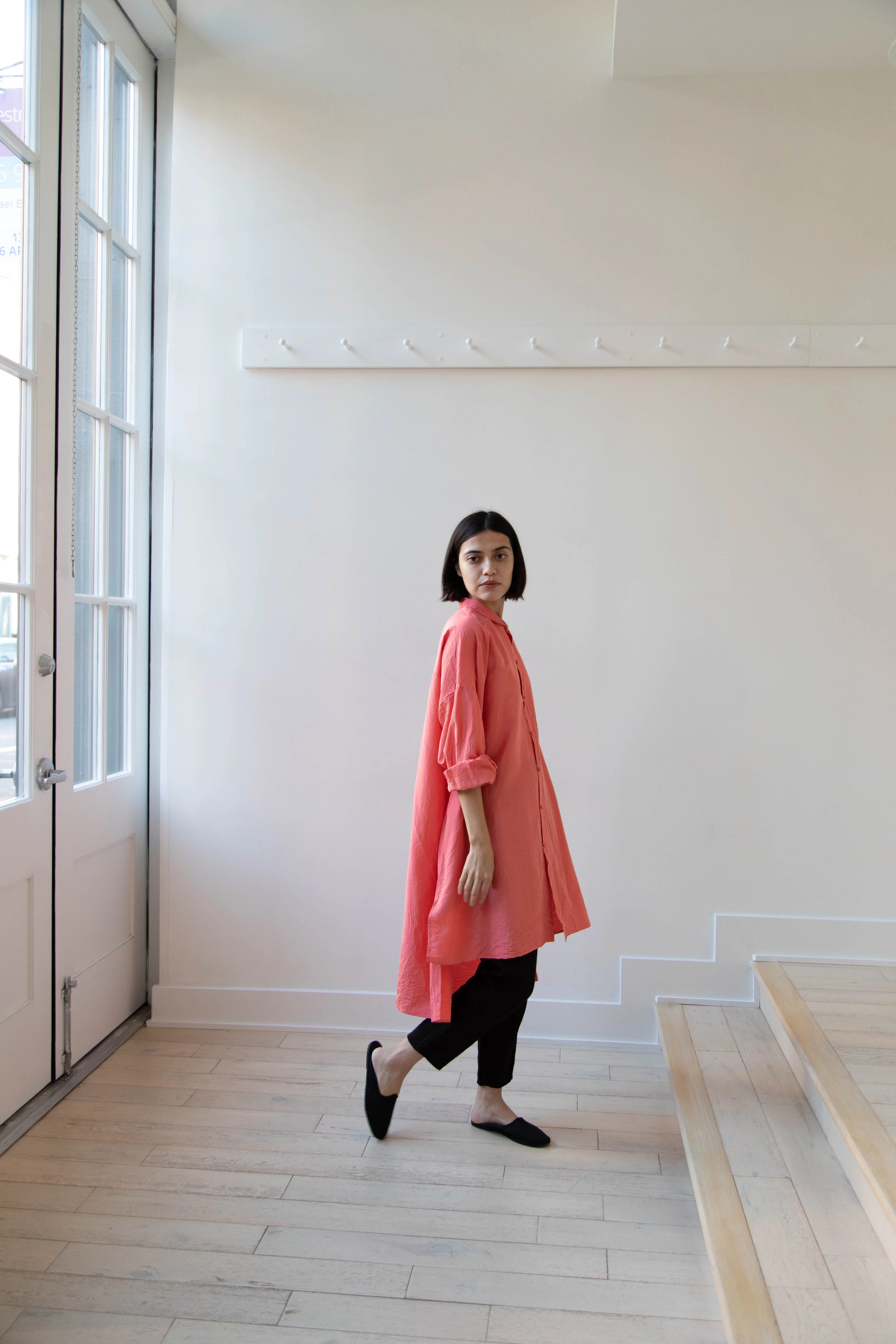 Risa Nakamura | Shirt "L" in Washed Silk - Image 49