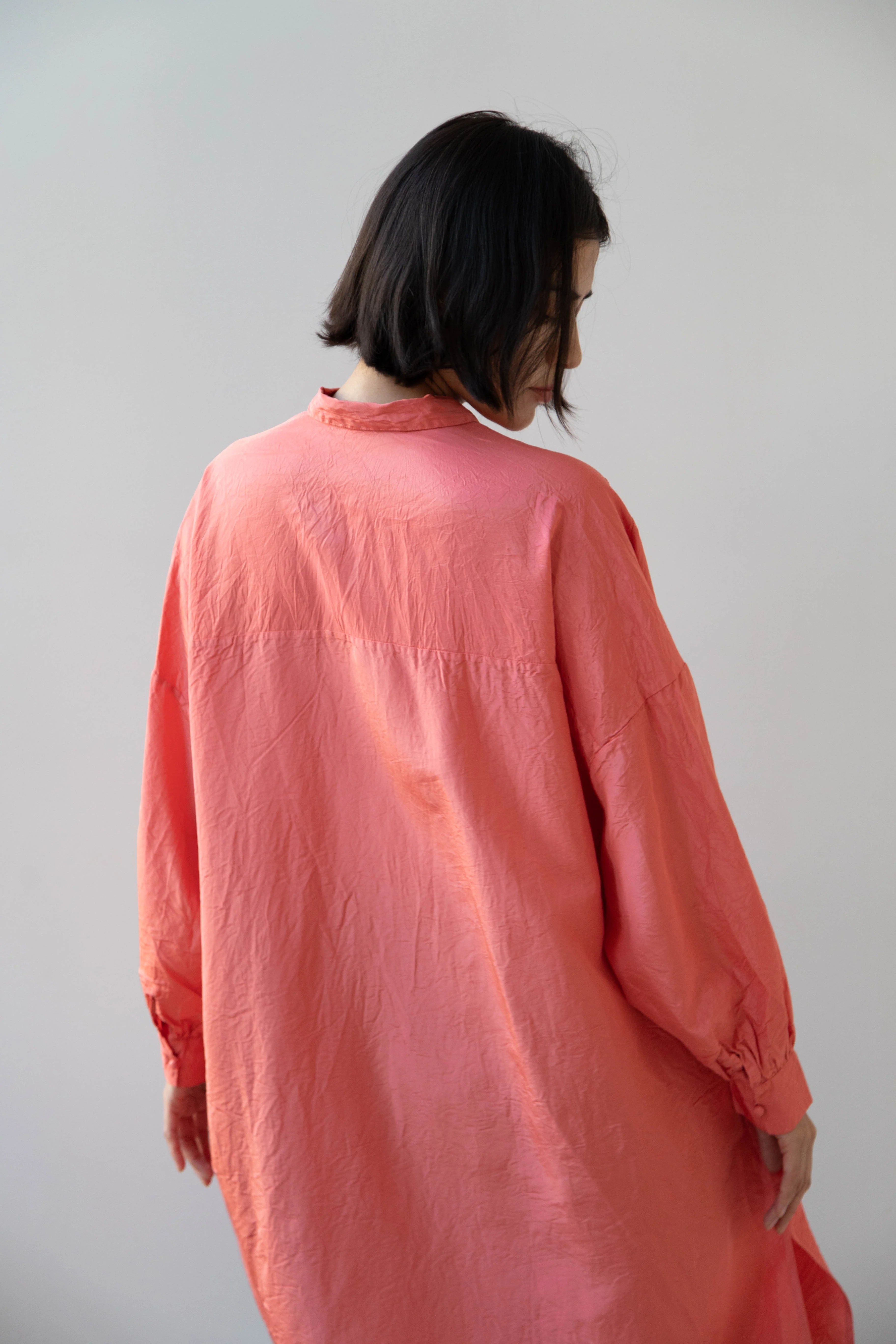 Risa Nakamura | Shirt "L" in Washed Silk - Image 8