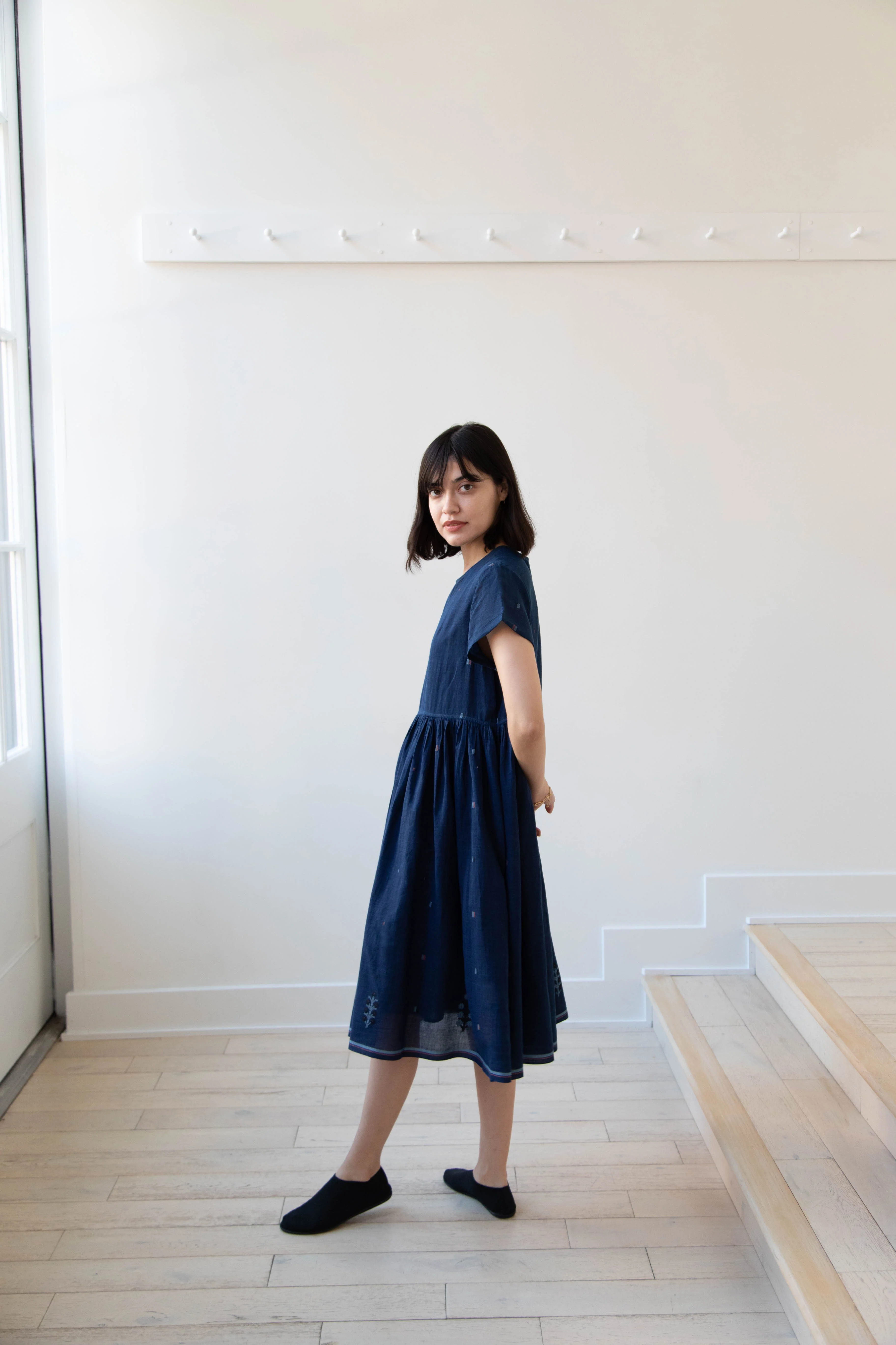Rubia & Neel | Meryl Dress in Garden Jamdani - Image 15