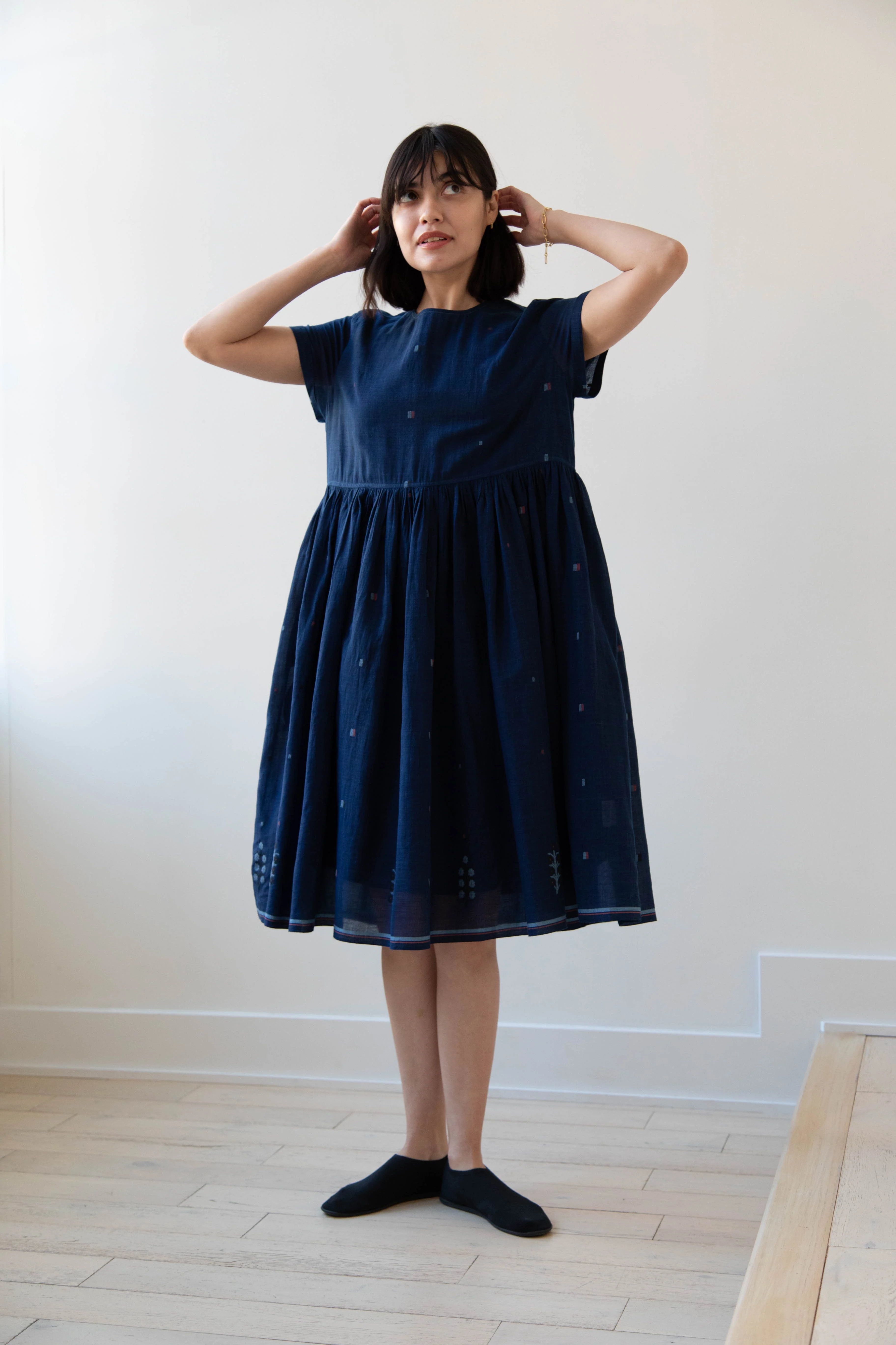 Rubia & Neel | Meryl Dress in Garden Jamdani - Image 2