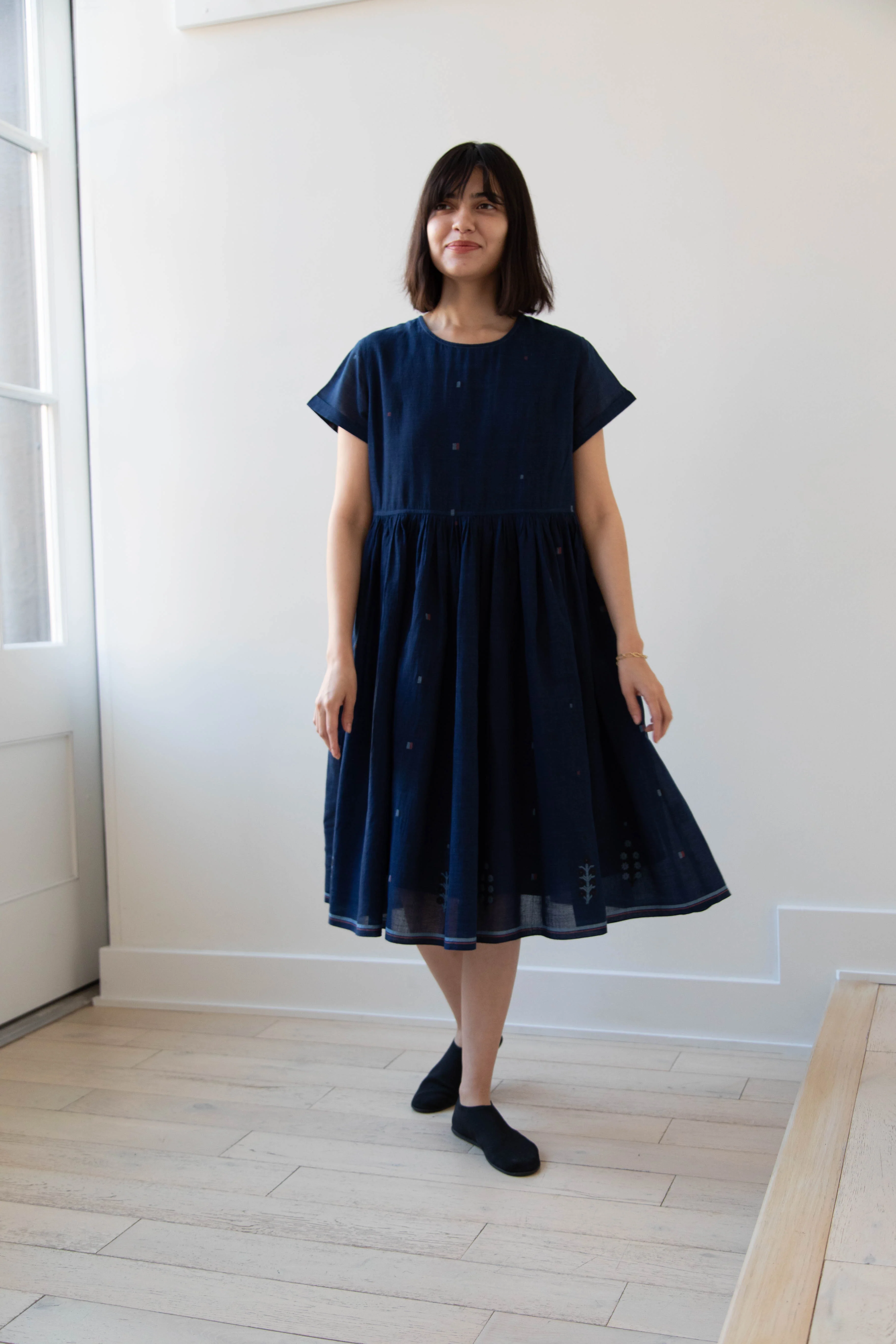 Rubia & Neel | Meryl Dress in Garden Jamdani - Image 20