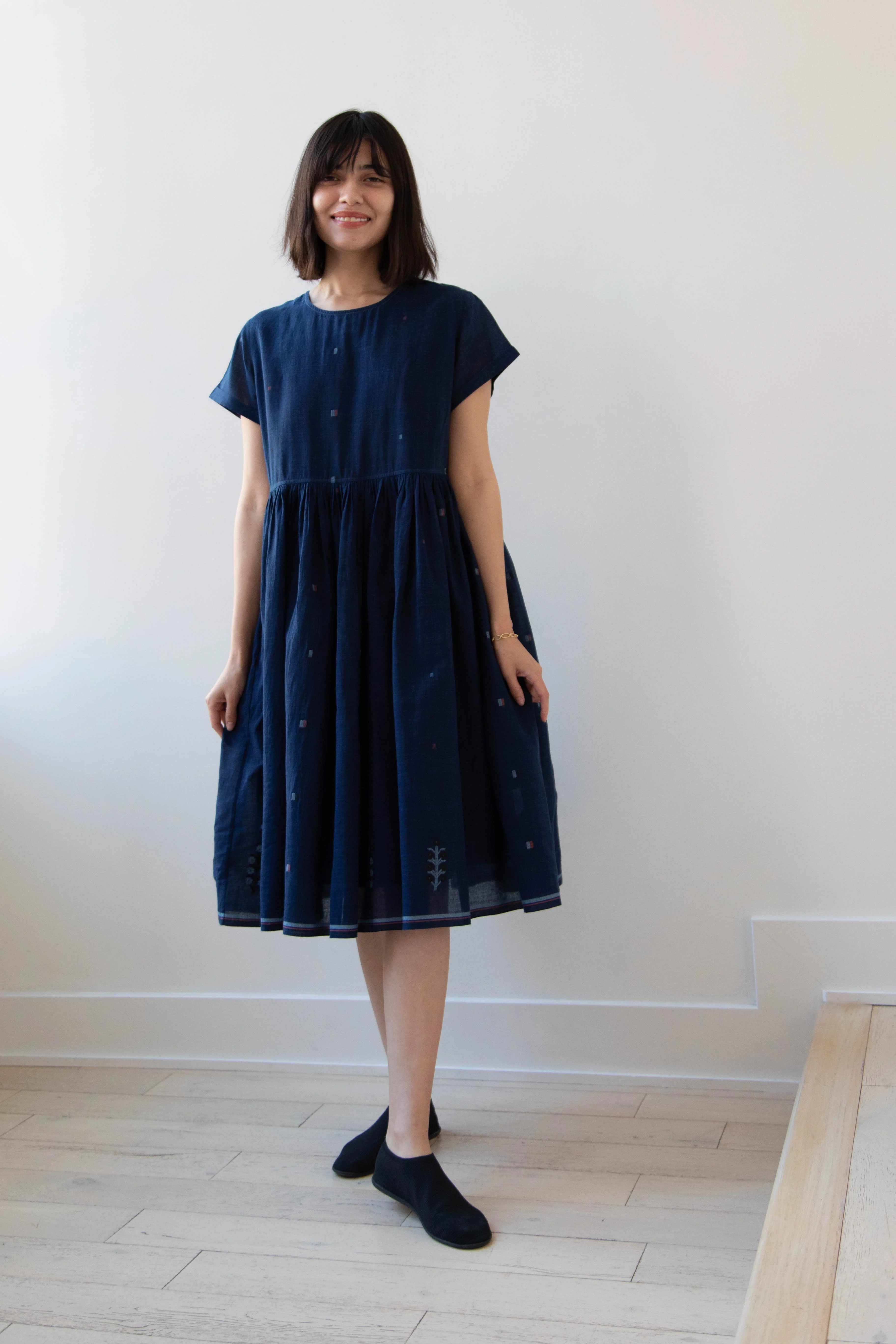 Rubia & Neel | Meryl Dress in Garden Jamdani - Image 21