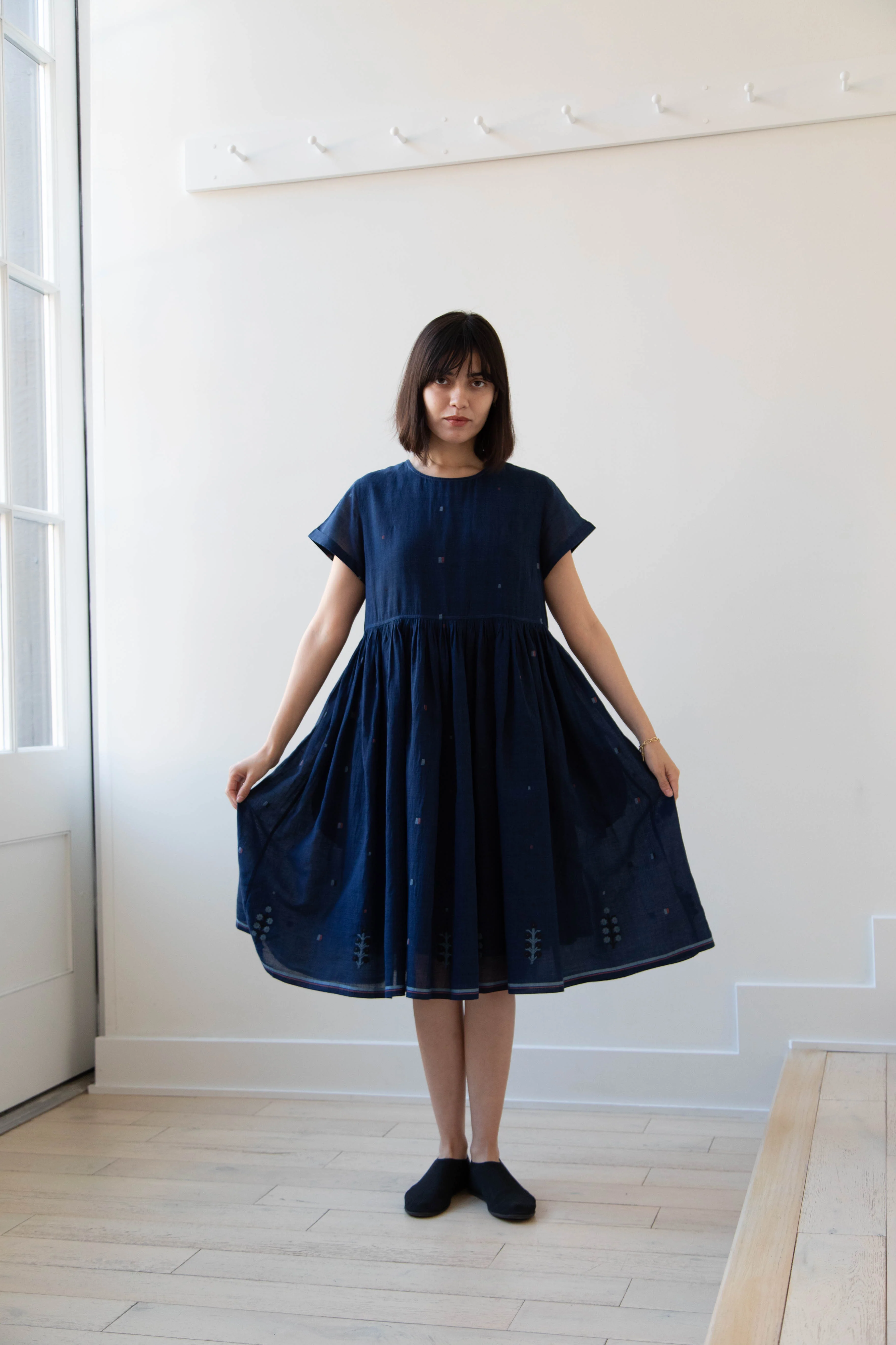 Rubia & Neel | Meryl Dress in Garden Jamdani - Image 27