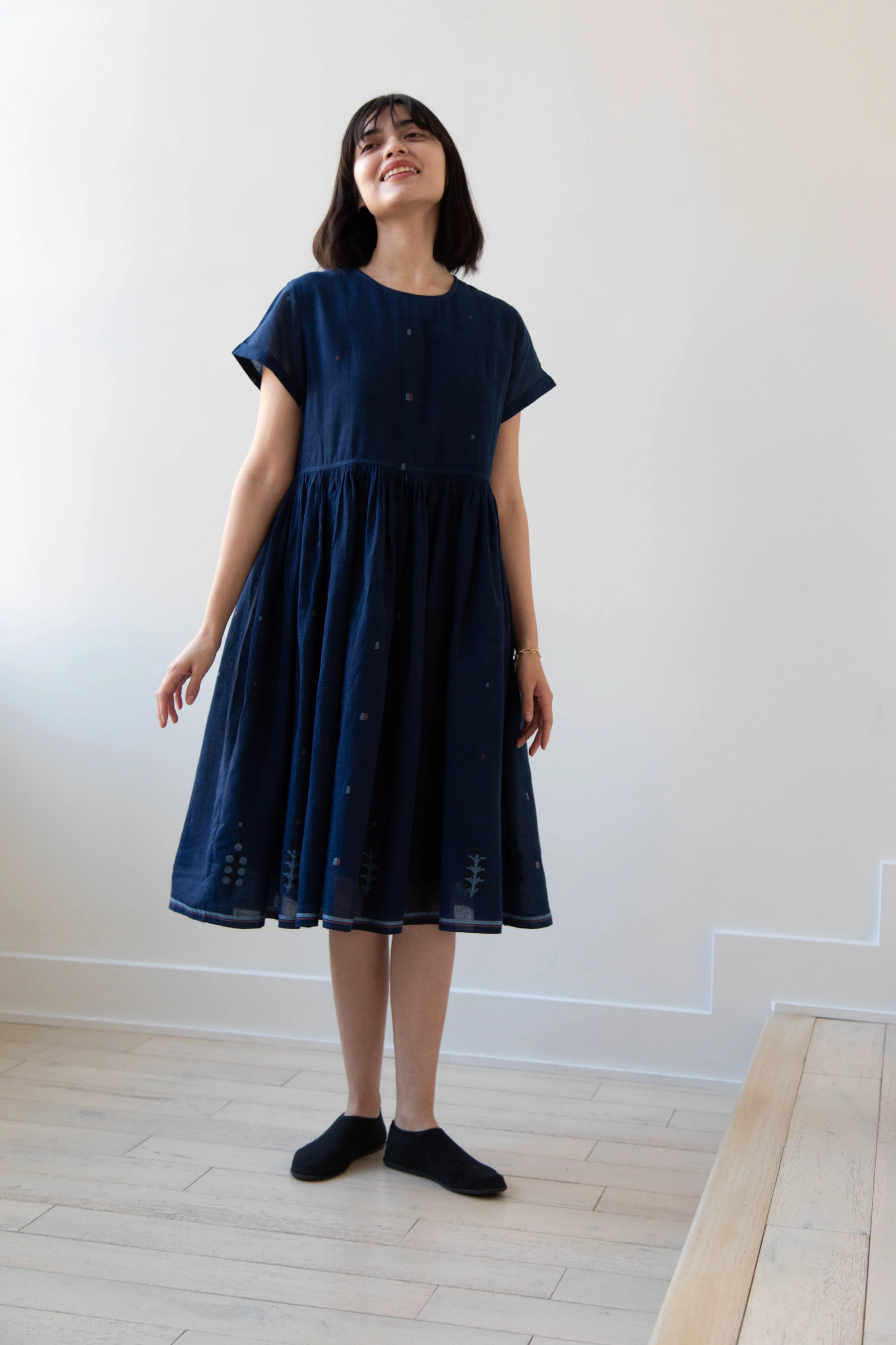Rubia & Neel | Meryl Dress in Garden Jamdani - Image 29