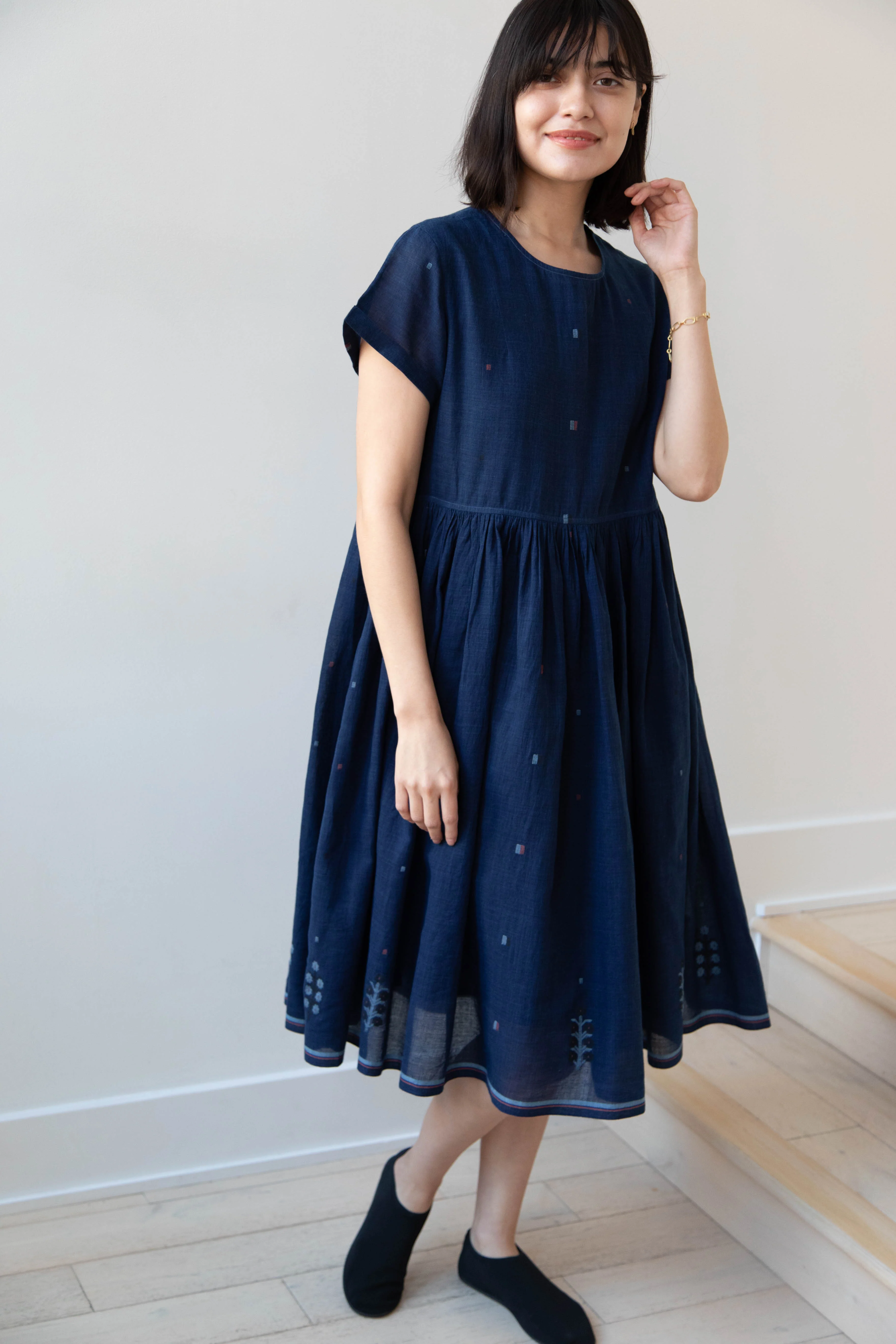 Rubia & Neel | Meryl Dress in Garden Jamdani - Image 38