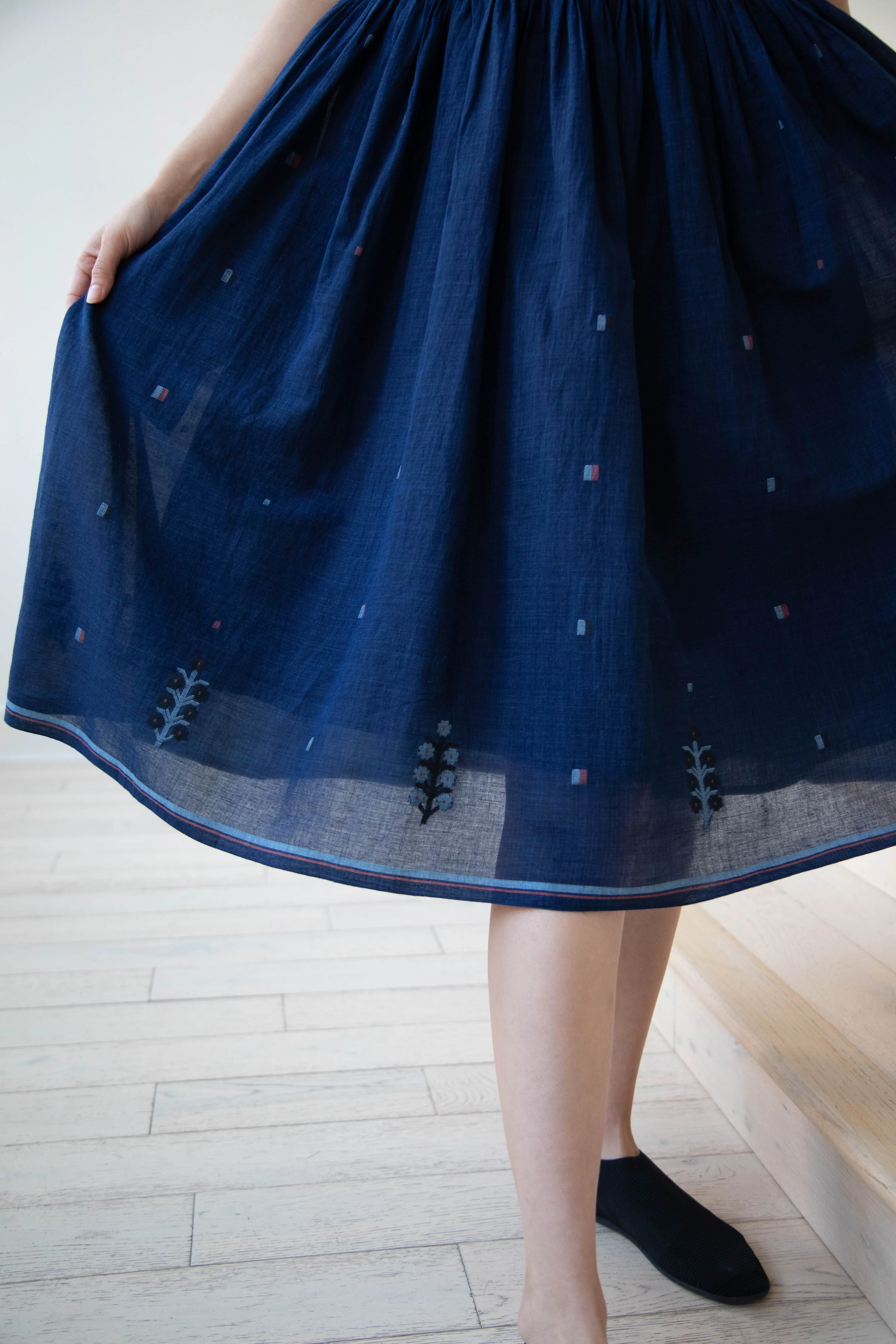 Rubia & Neel | Meryl Dress in Garden Jamdani - Image 39