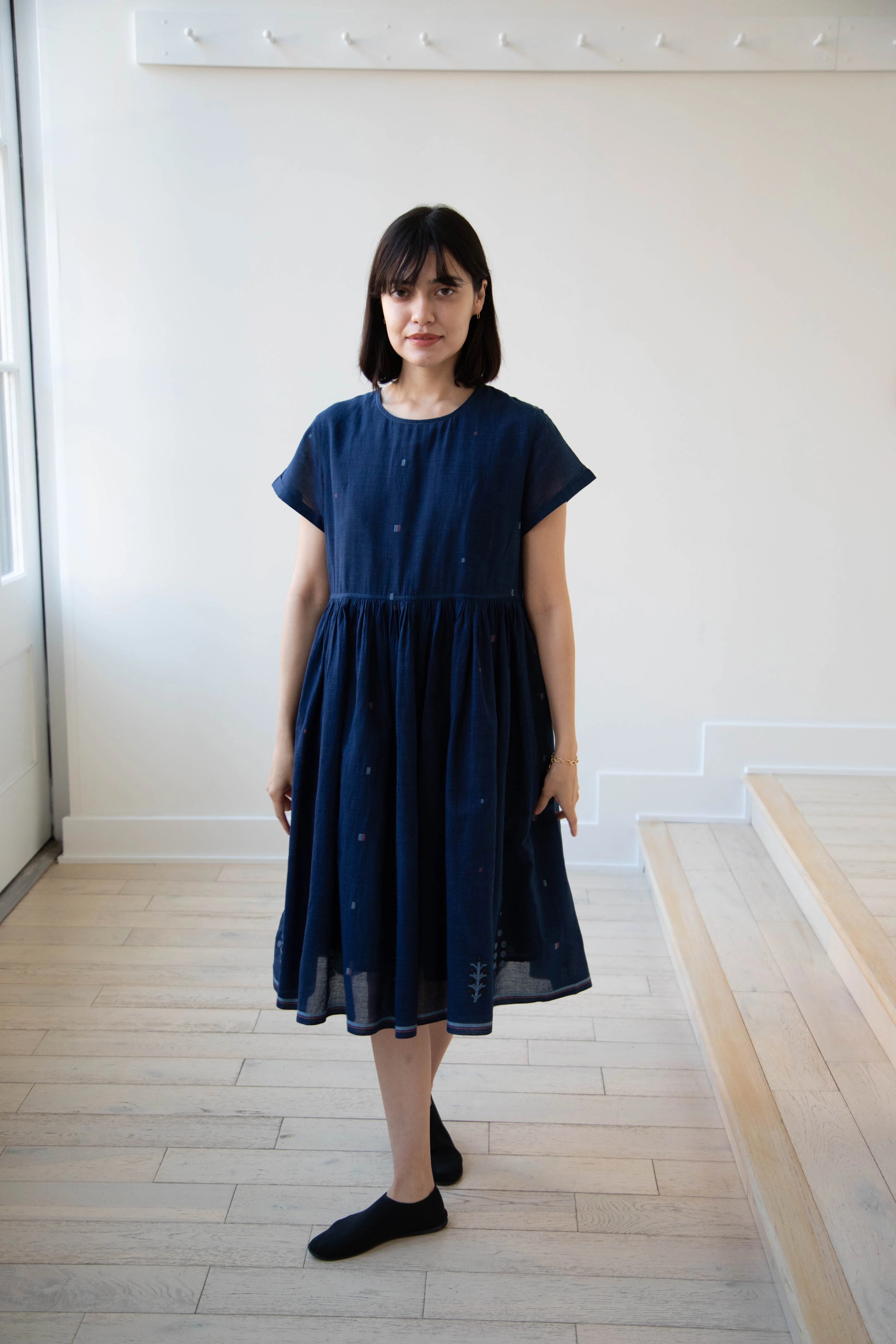 Rubia & Neel | Meryl Dress in Garden Jamdani - Image 5