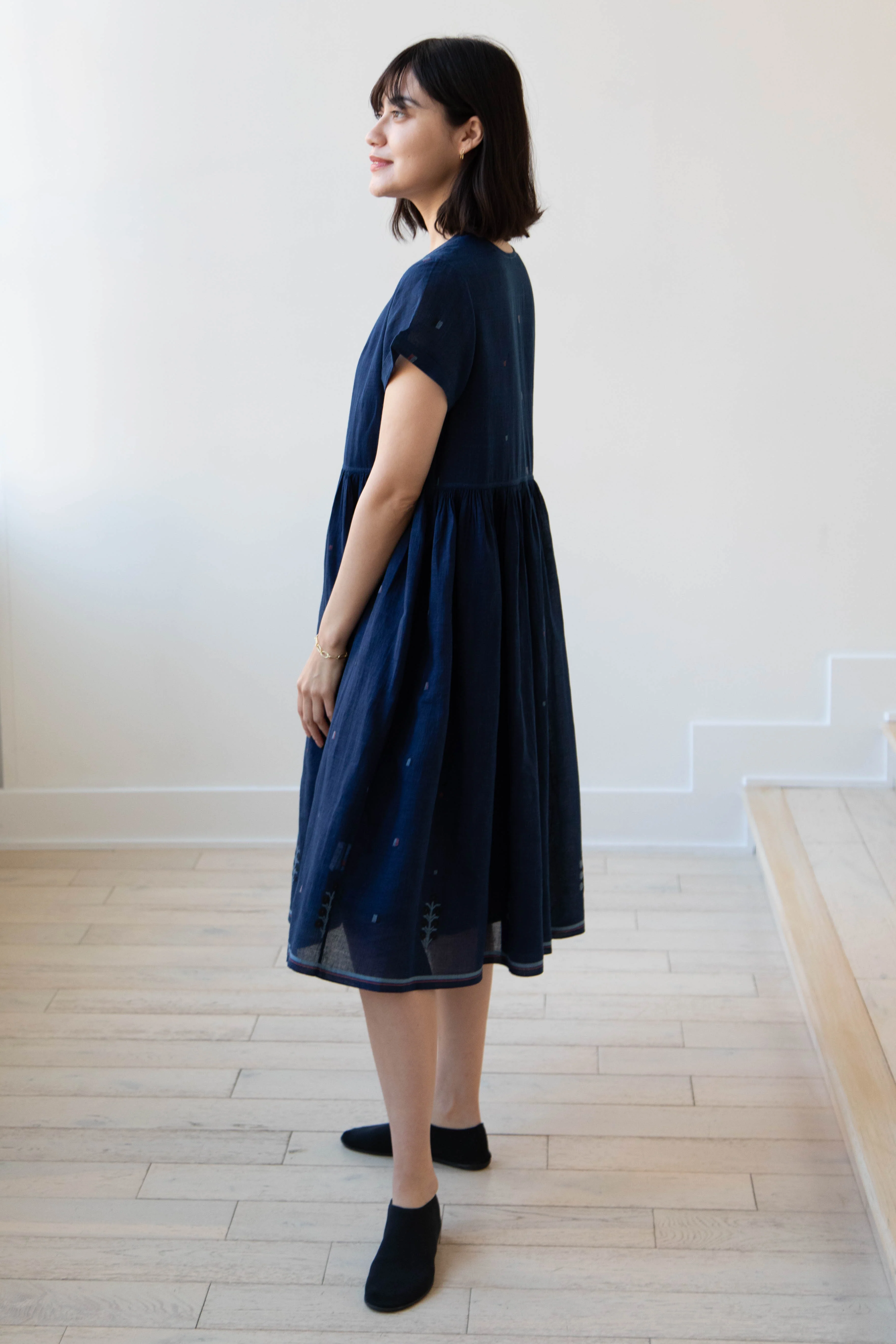 Rubia & Neel | Meryl Dress in Garden Jamdani - Image 6