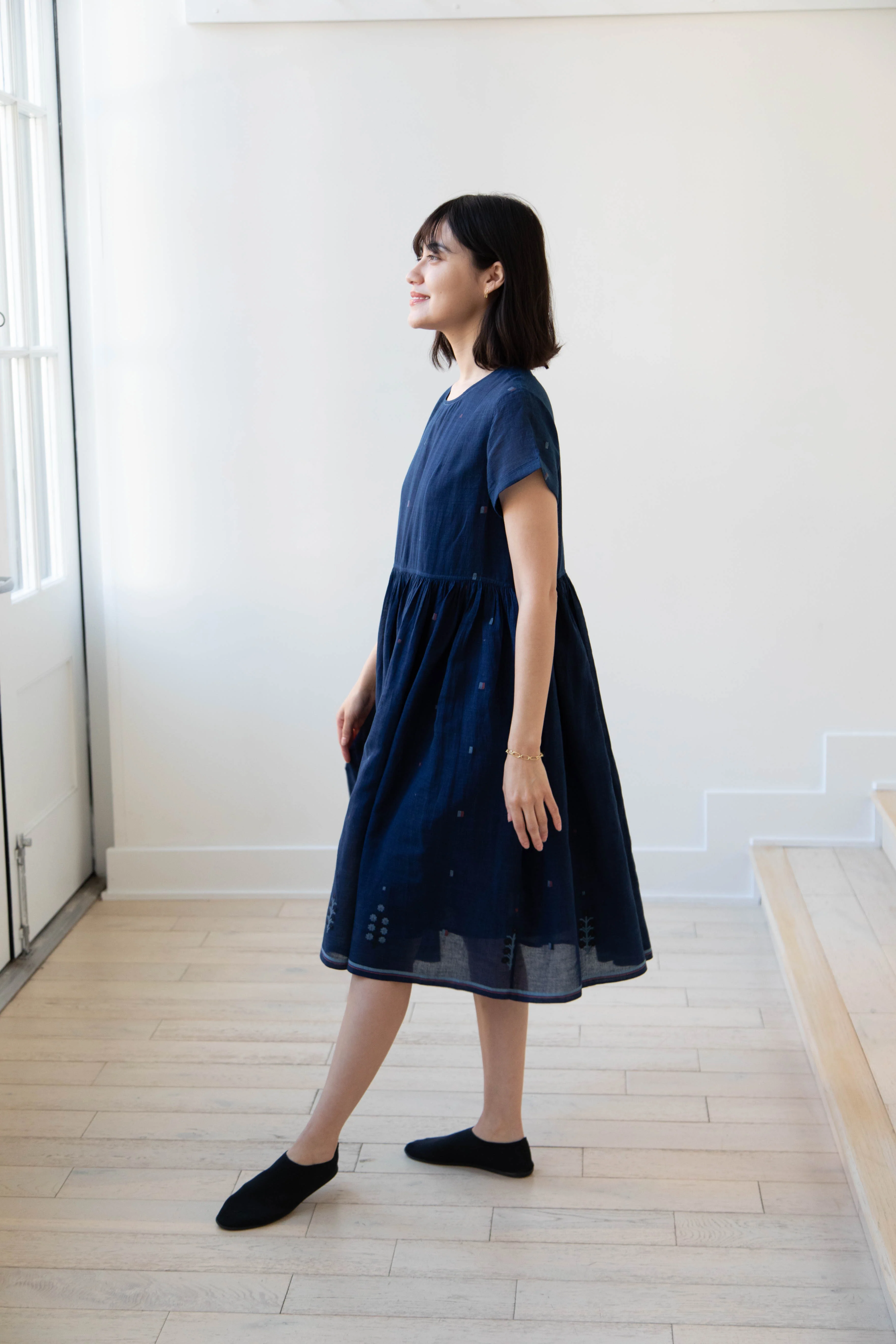 Rubia & Neel | Meryl Dress in Garden Jamdani - Image 7