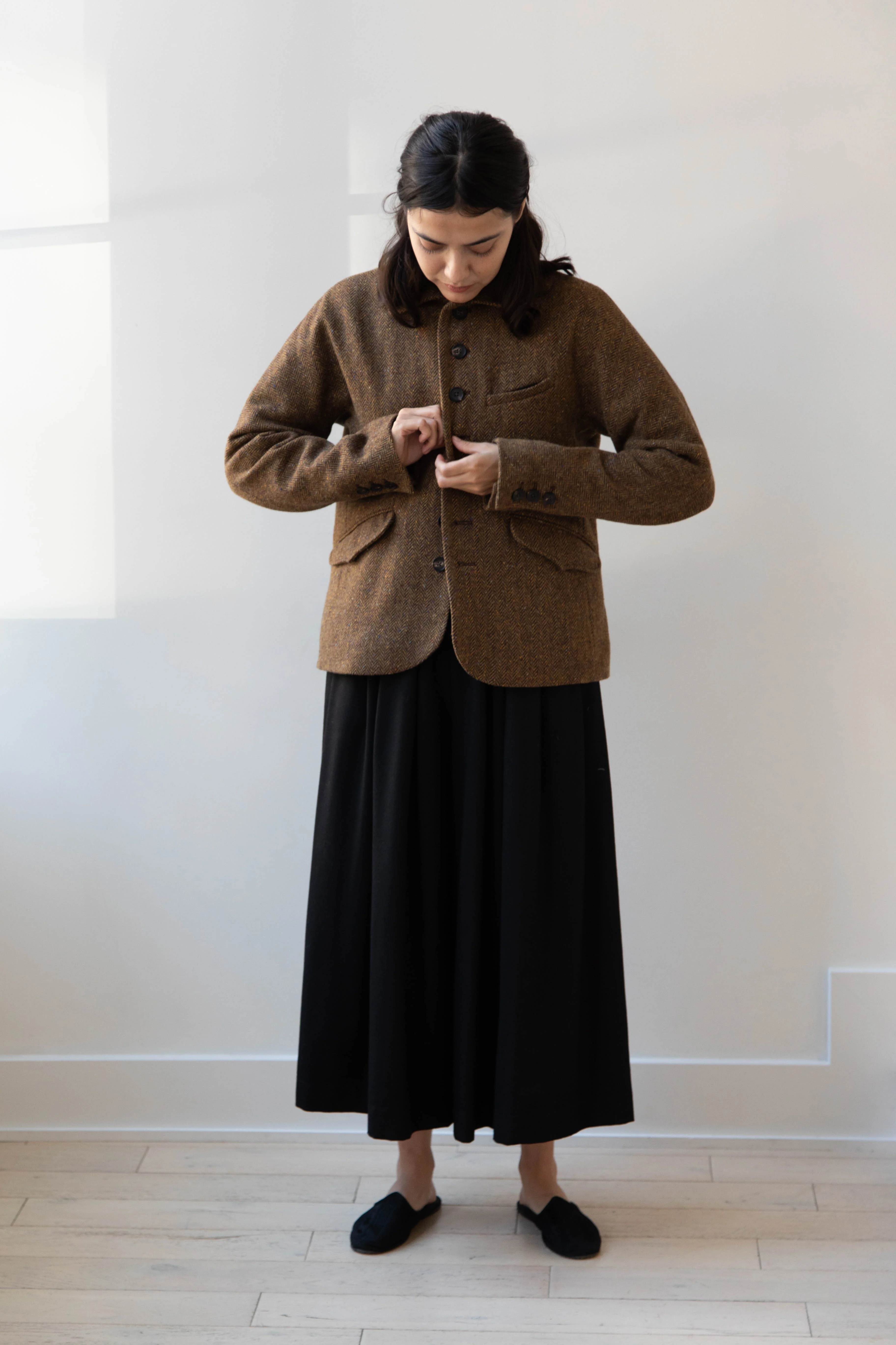 Seventyfive | Student Jacket in Herringbone Donegal - Image 10