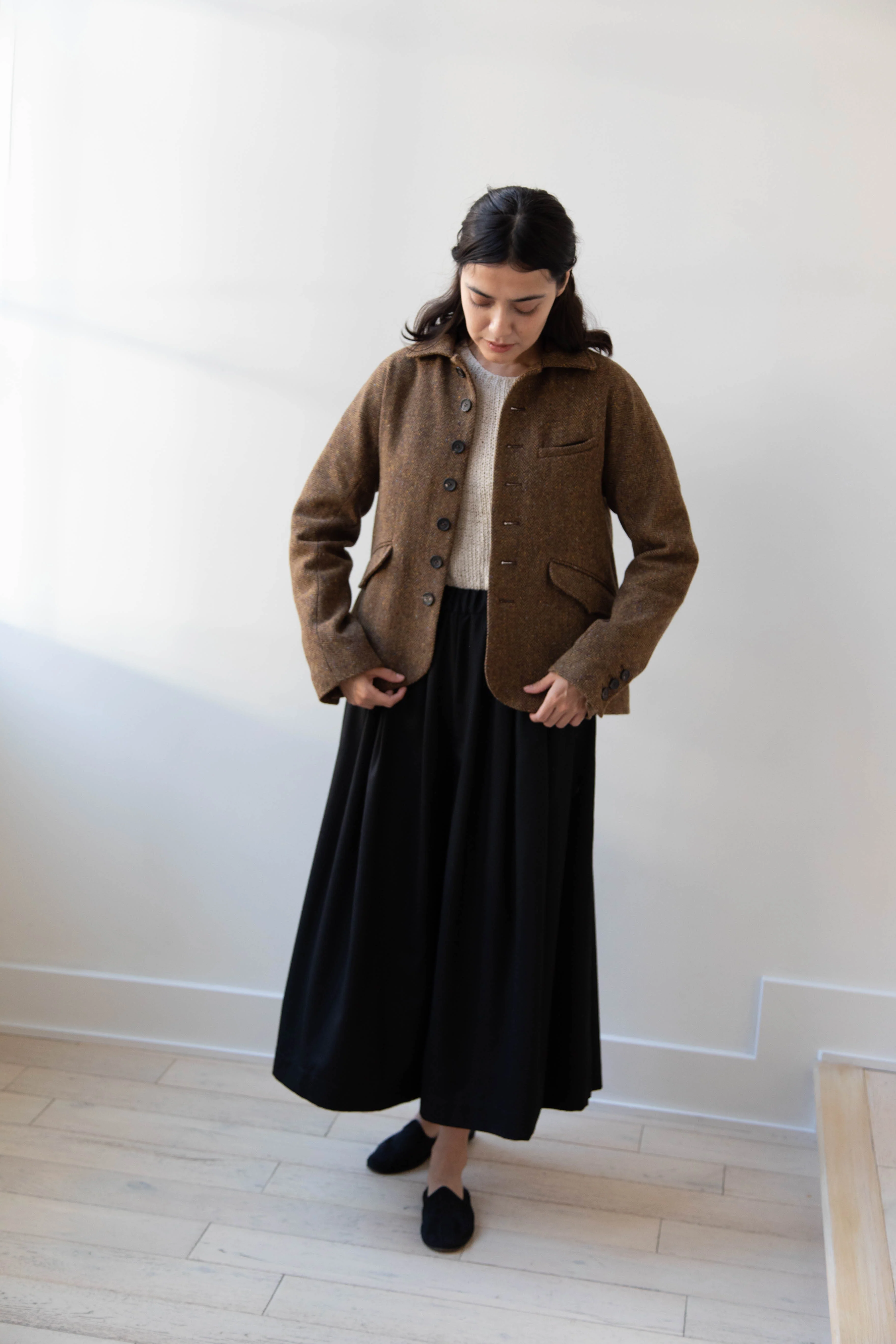 Seventyfive | Student Jacket in Herringbone Donegal - Image 14