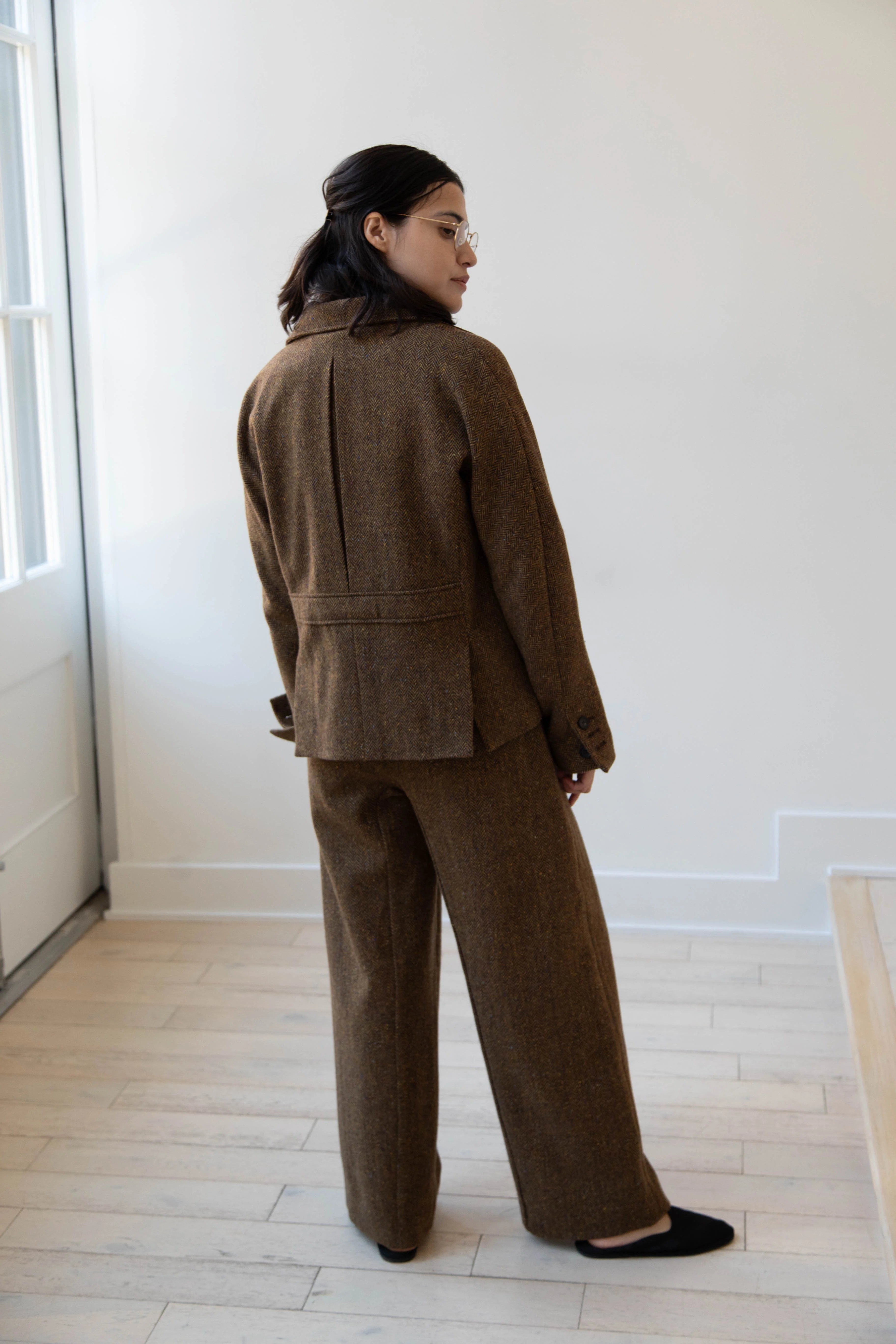 Seventyfive | Student Jacket in Herringbone Donegal - Image 34