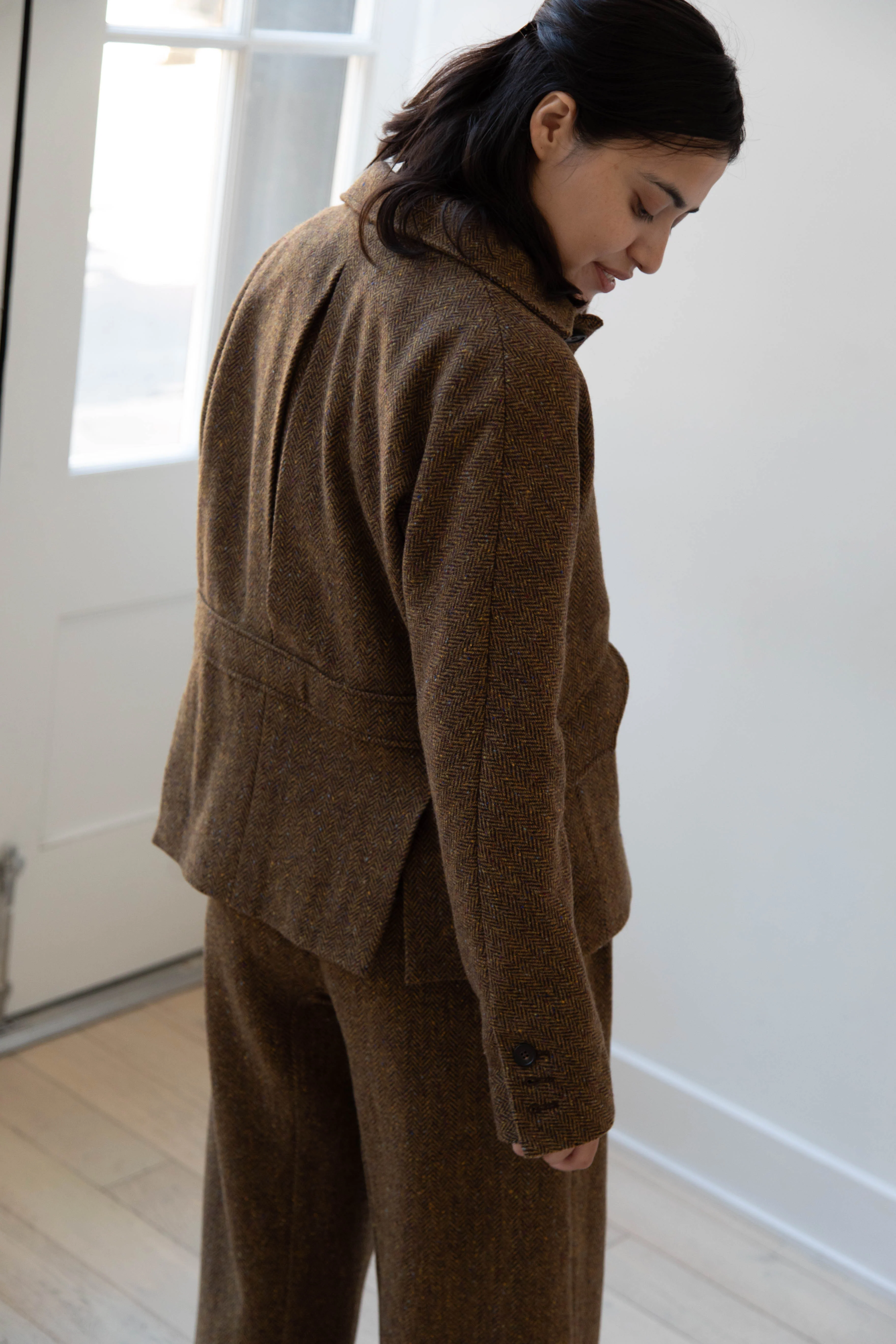 Seventyfive | Student Jacket in Herringbone Donegal - Image 38