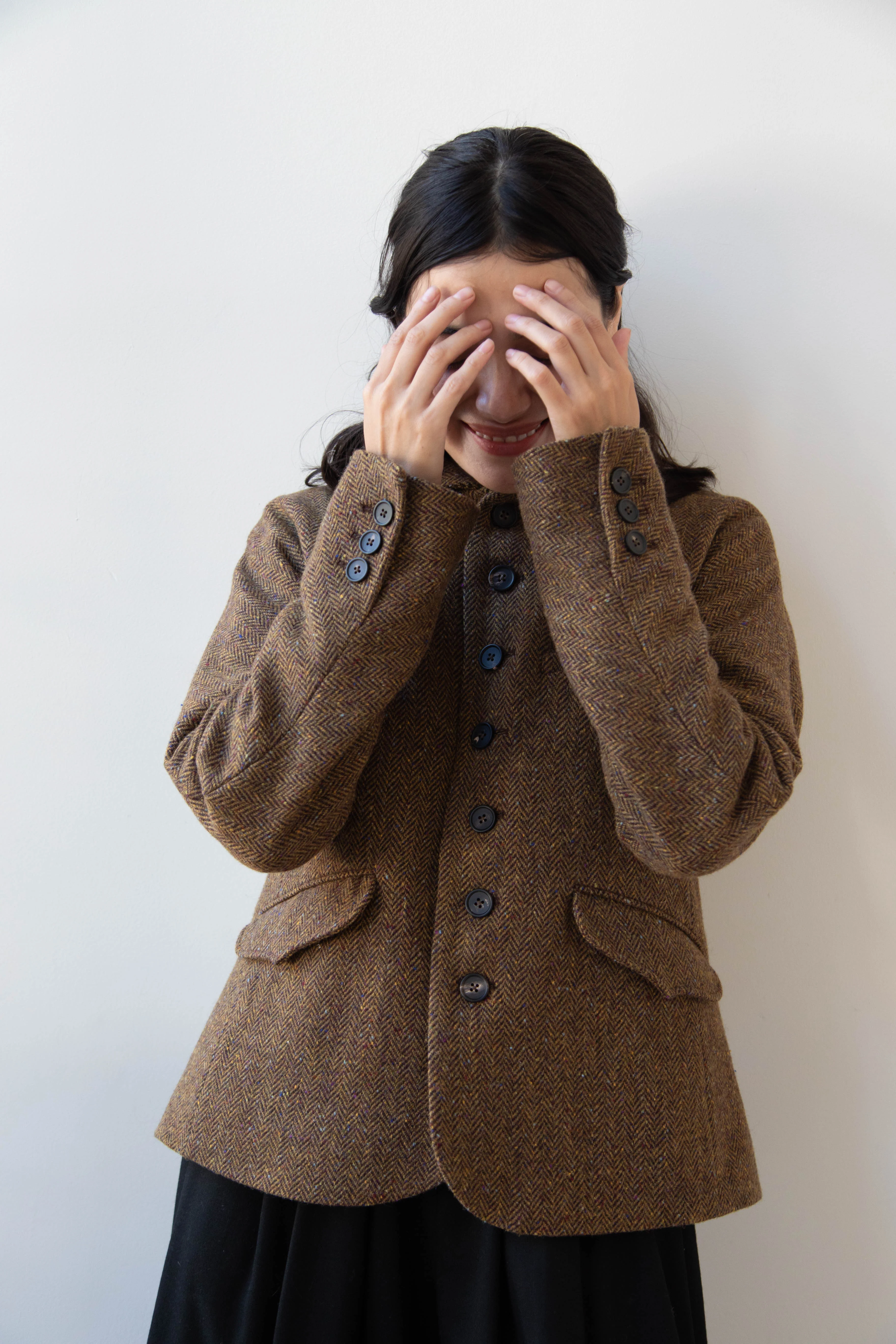 Seventyfive | Student Jacket in Herringbone Donegal - Image 5